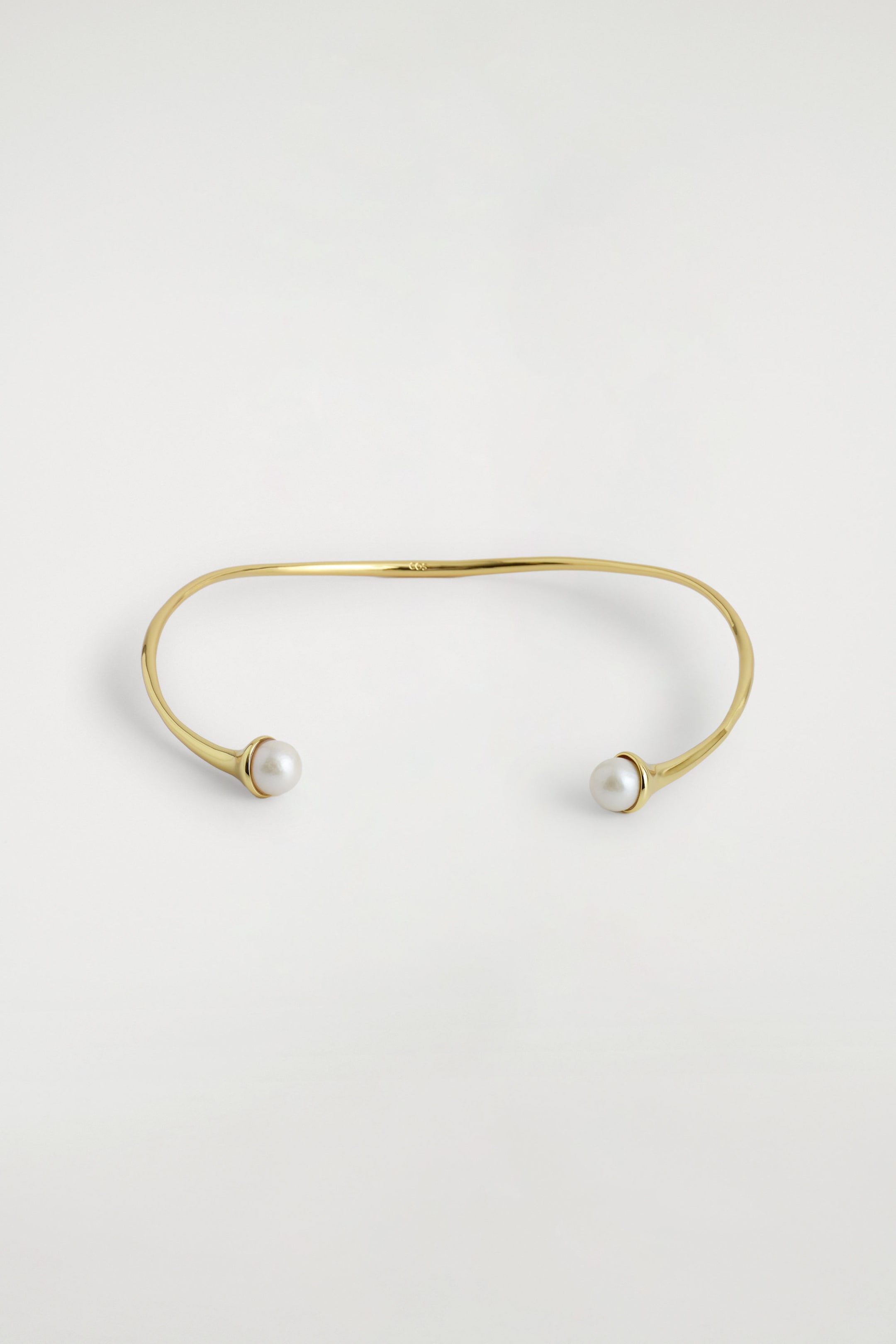 FRESHWATER PEARL CUFF NECKLACE