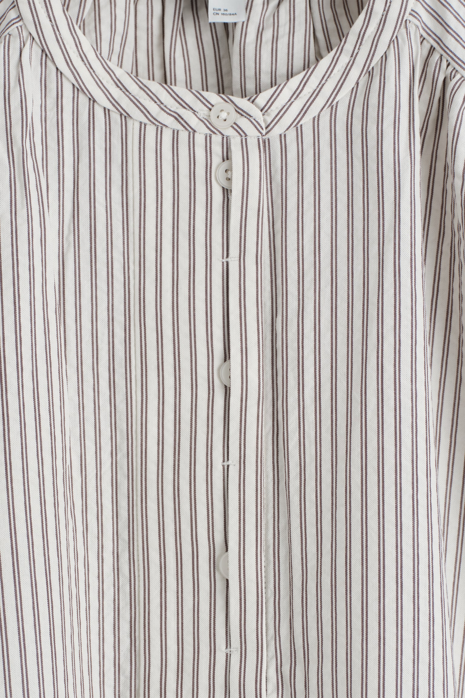 BLUSA DE RAYAS CON MANGAS ACAMPANADAS - BLANCO/RAYAS - 3