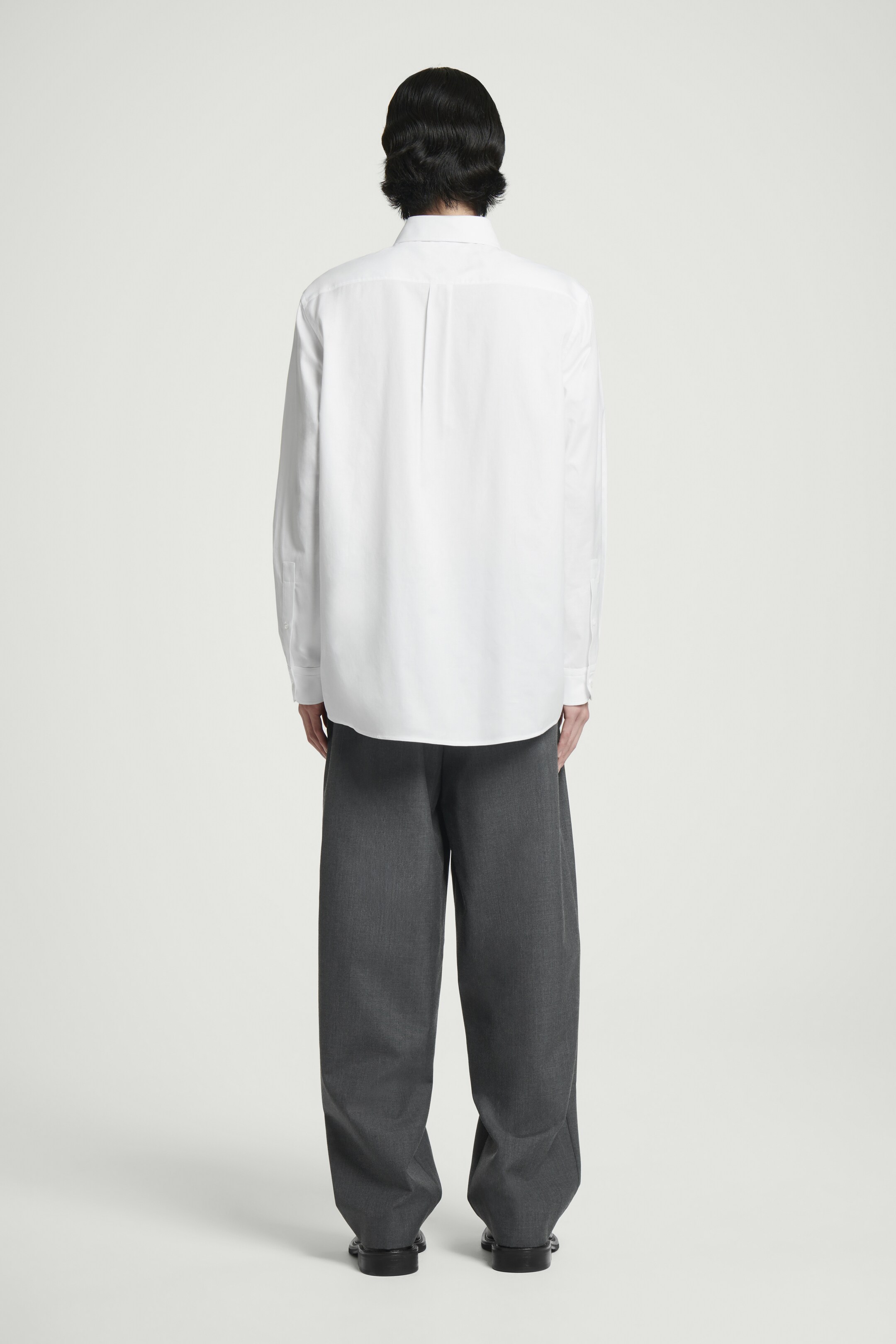 Agrandir l'image: CHEMISE DÉCONTRACTÉE EN COTON - BLANC - HOMME | H&M CH 4