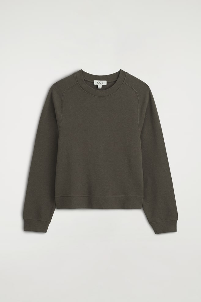 FELPA IN COTONE - MARRONE - 1