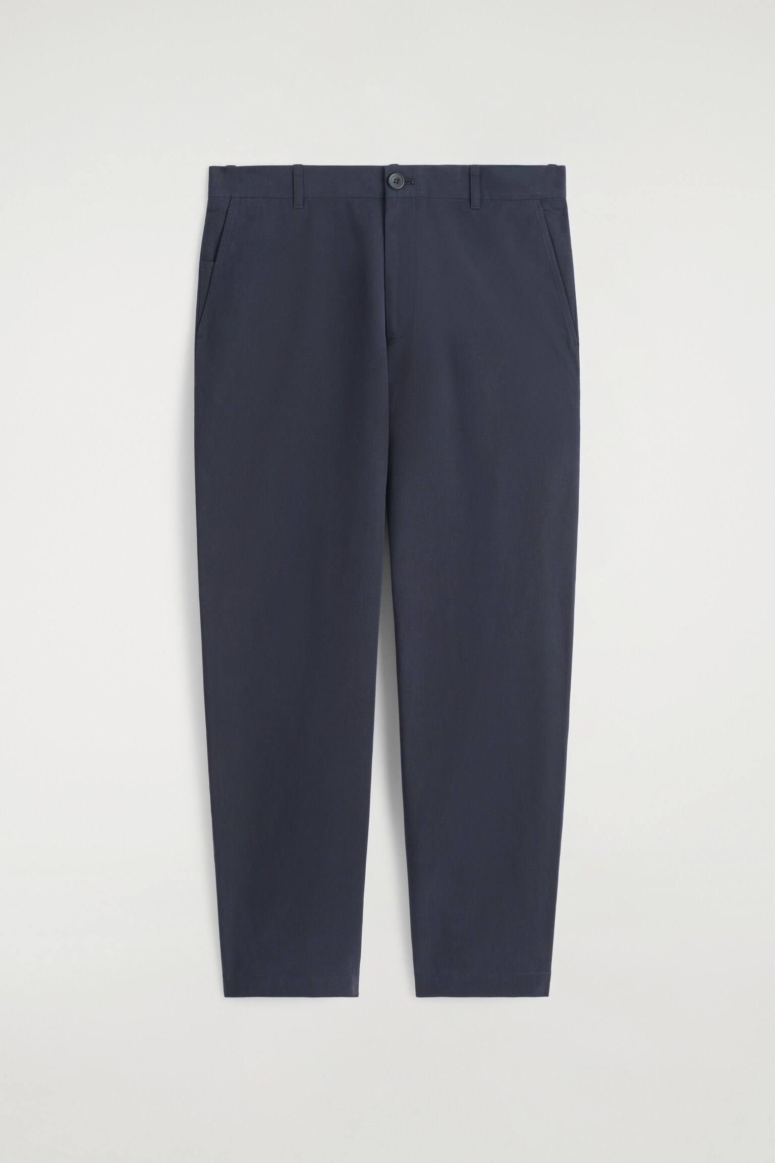 PANTALON CHINO DROIT EN COTON - BLEU MARINE/BEIGE/NOIR - 2