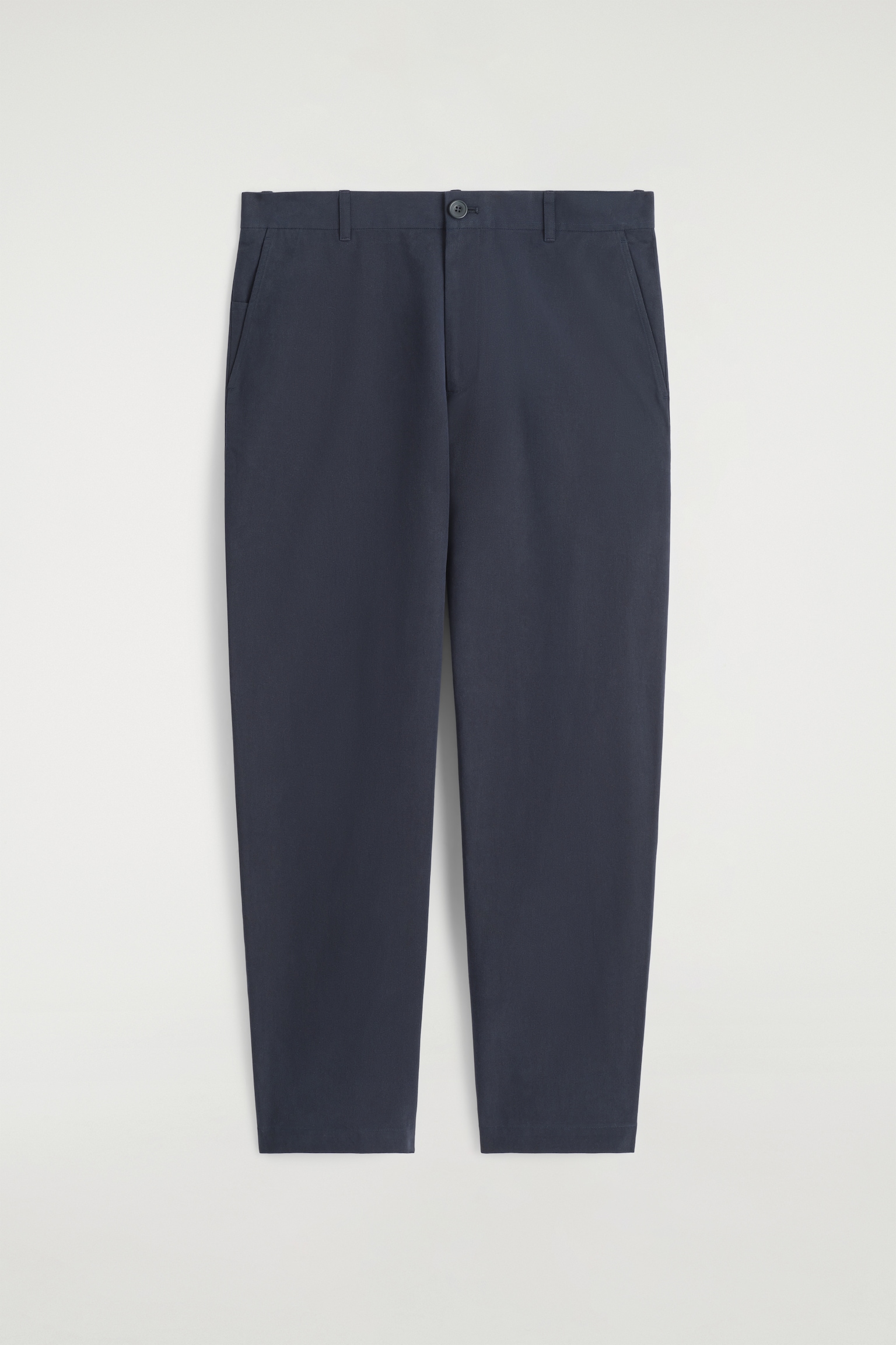 CHINOHOSE AUS BAUMWOLLE MIT GERADEM BEIN - NAVYBLAU/BEIGE/SCHWARZ - 2