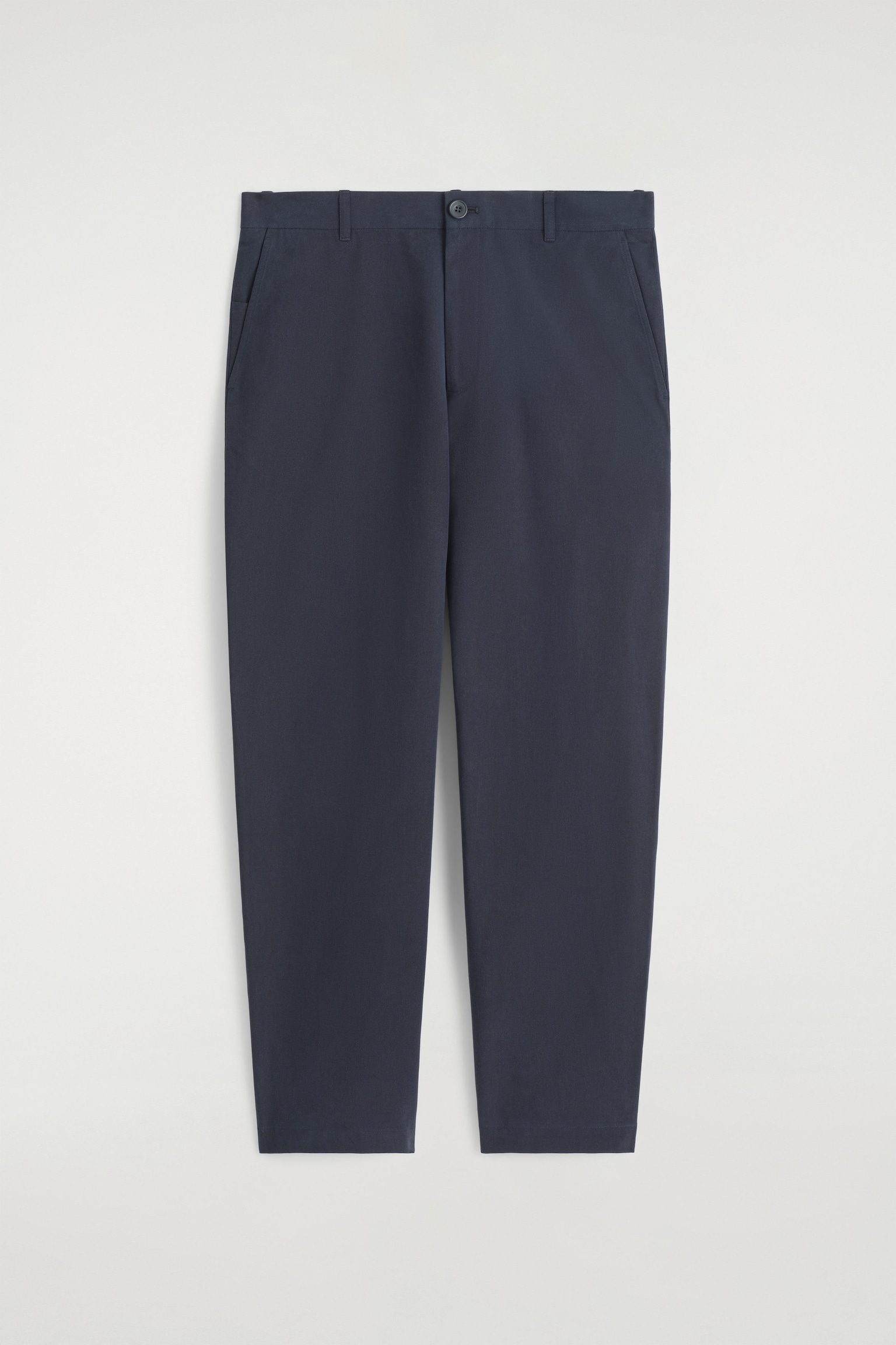 COTTON STRAIGHT-LEG CHINOS