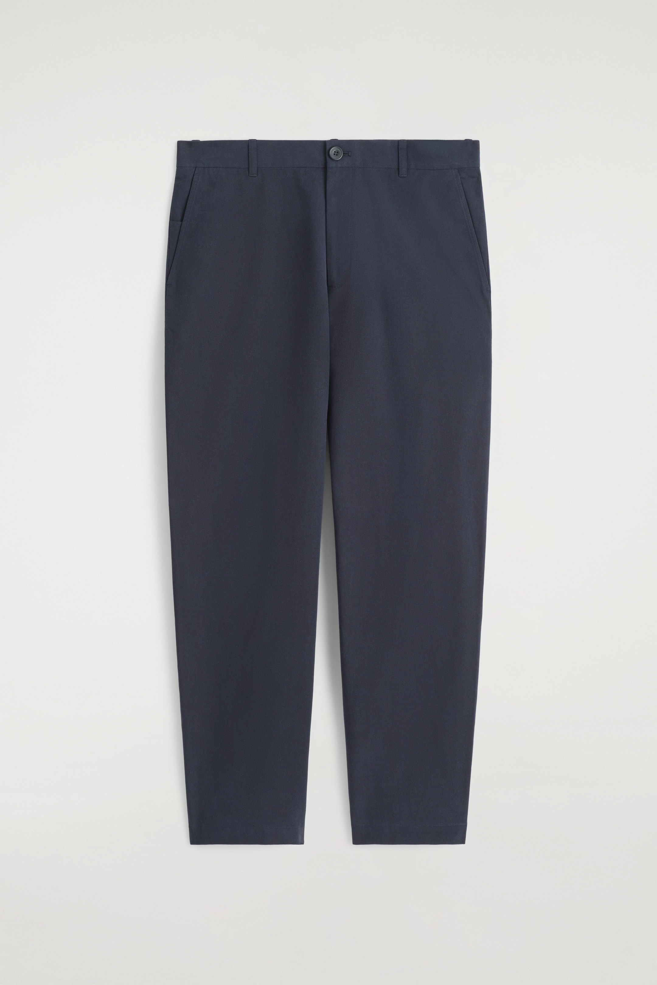 COTTON STRAIGHT-LEG CHINOS