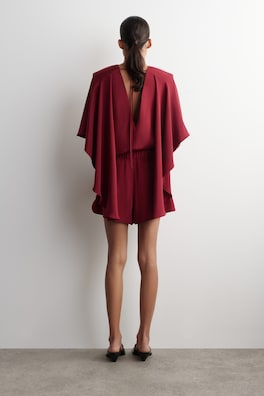SILK BOXER SHORTS — CRIMSON 4