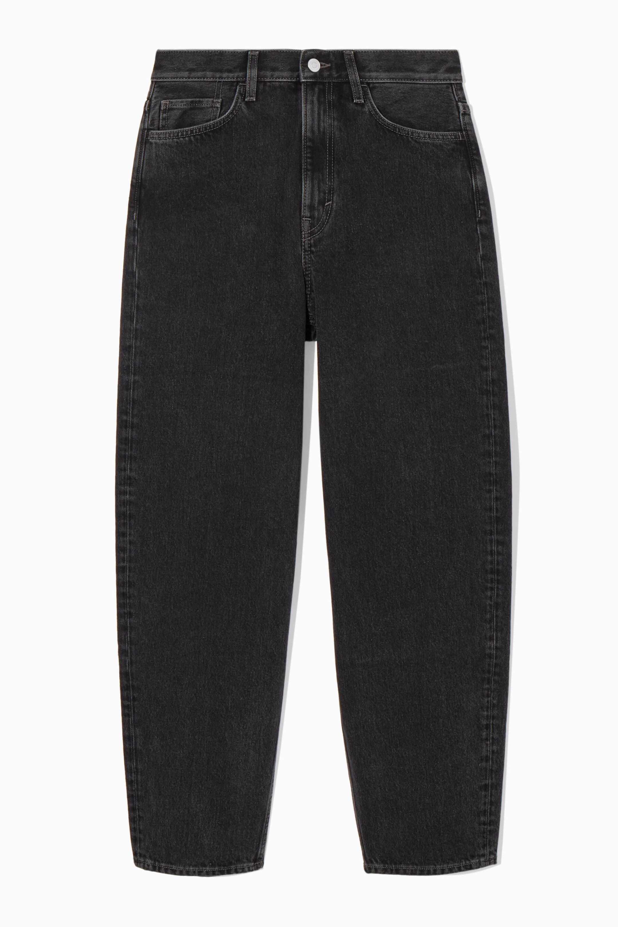 Ver imagem maior: JEANS AFUNILADOS ARCH - BLACK - SENHORA | H&M PT 1