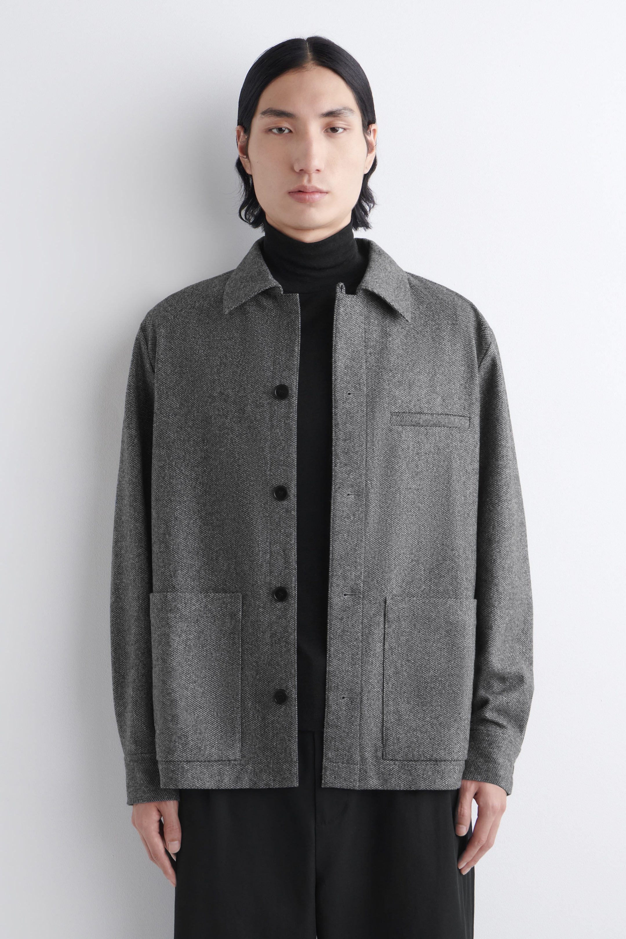 WOOL OVERSHIRT