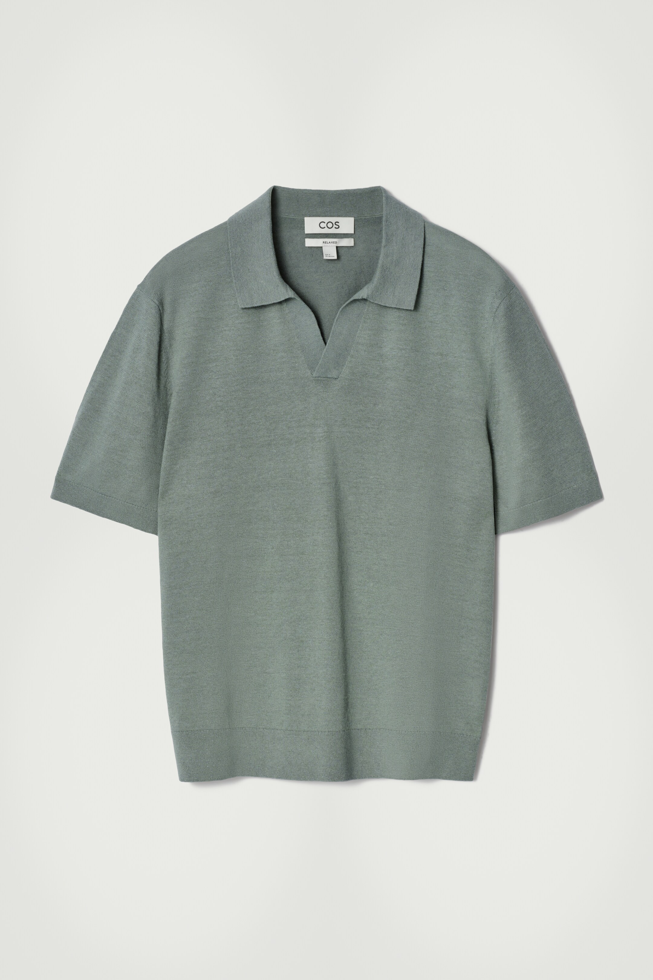 Ver imagen más grande: POLO DE PUNTO DE LINO - VERDE - HOMBRE | H&M ES 6