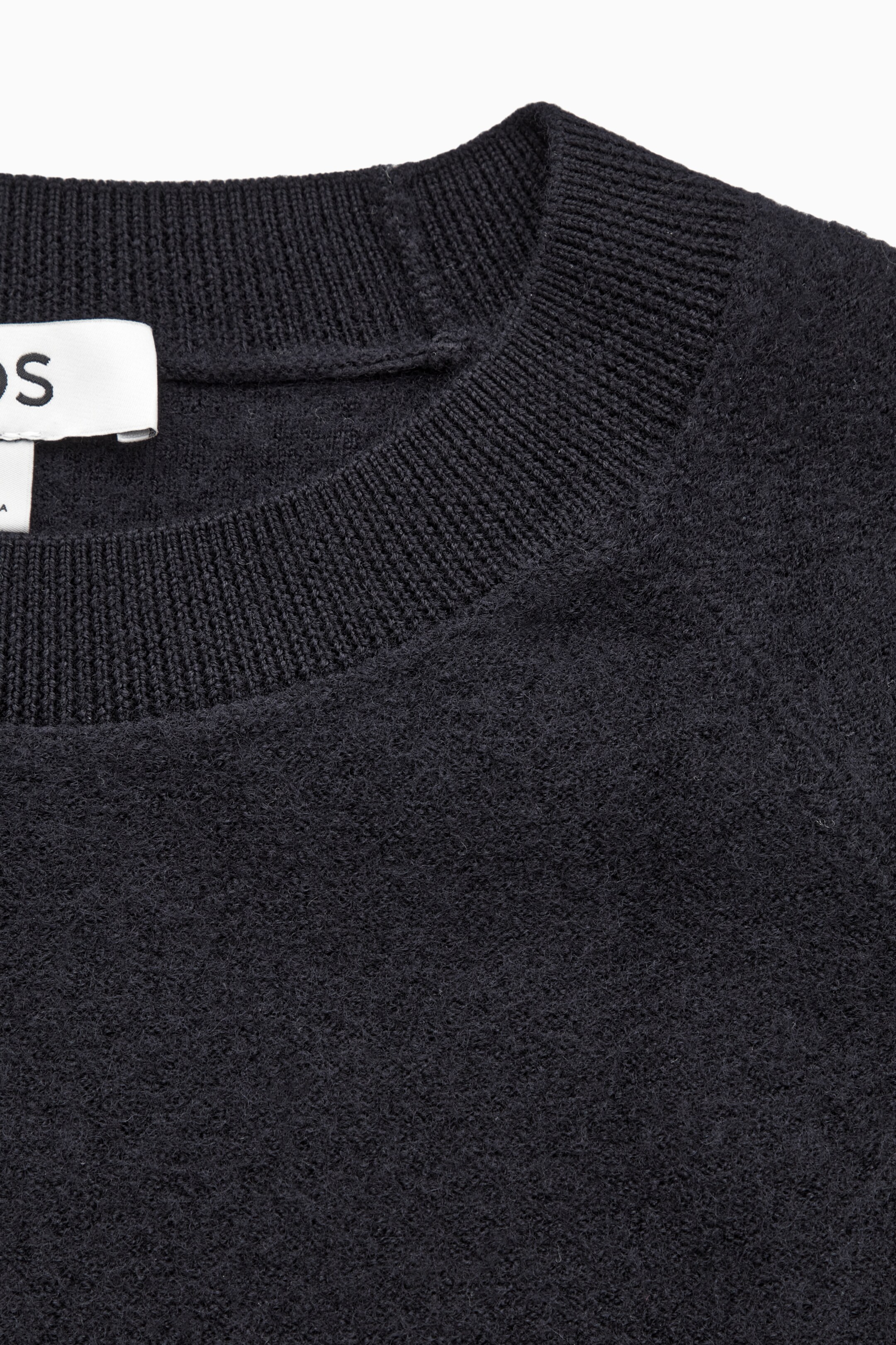 Agrandir l'image: ROBE T-SHIRT OVERSIZE EN LAINE - BLEU MARINE - FEMME | H&M CH 2