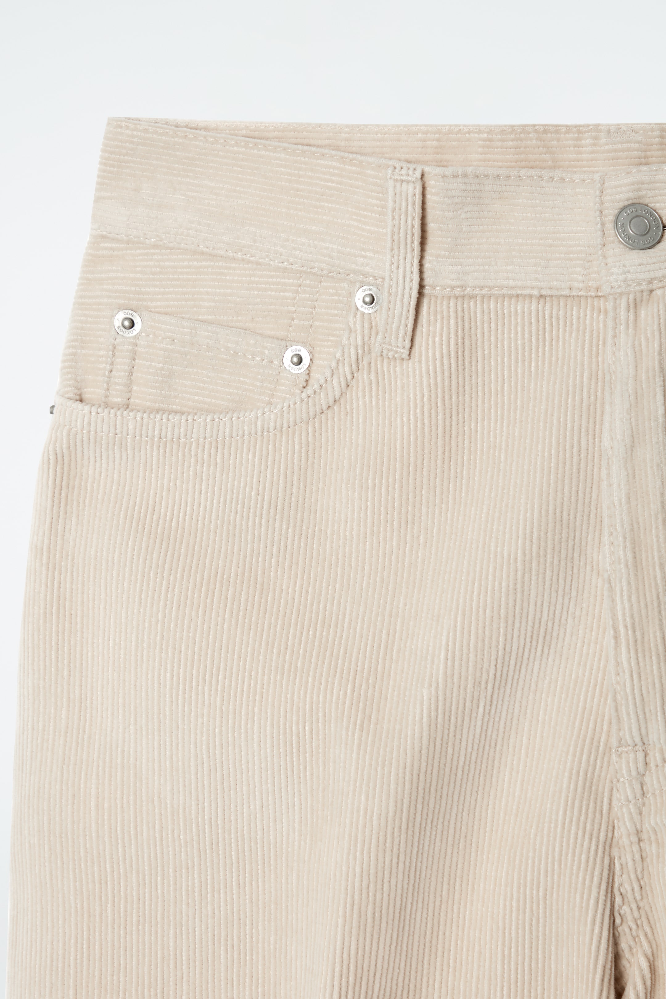 Größeres Bild ansehen: TIDE CORD-JEANS MIT WEITEM BEIN - HELLES BEIGE - Ladies | H&M DE 7