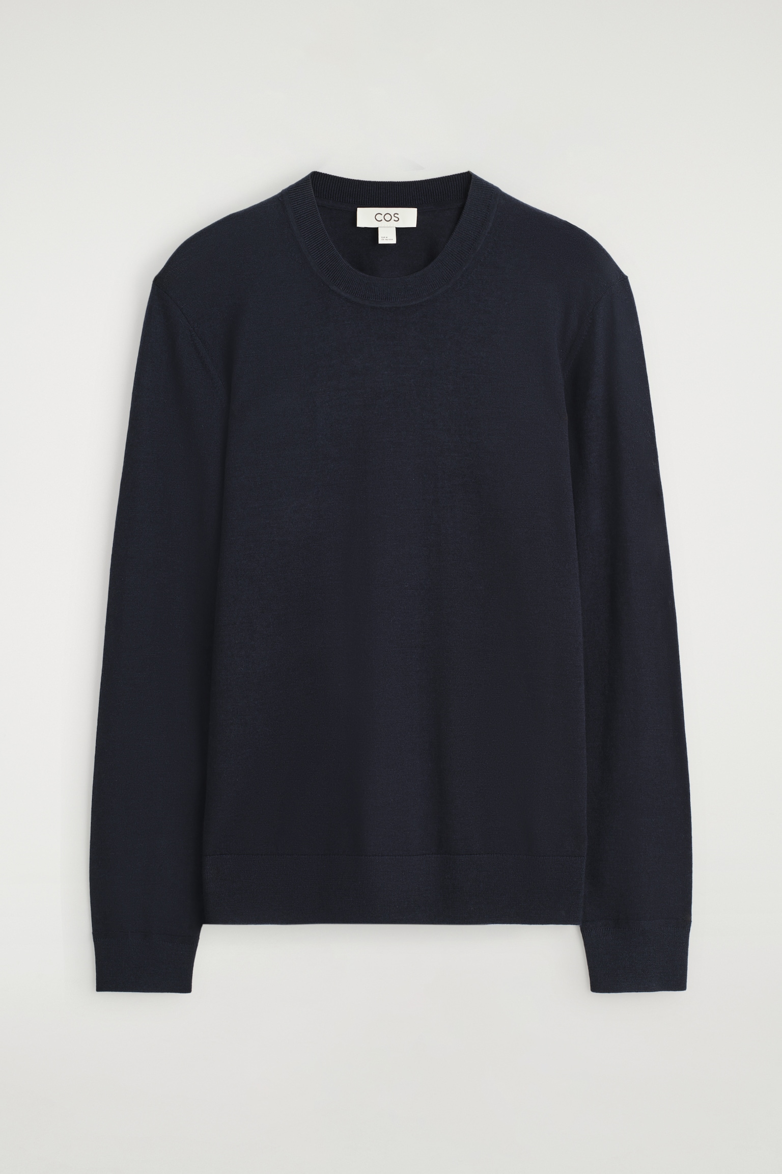 PULL SLIM À COL ROND EN LAINE MÉRINOS - BLEU MARINE/BLEU COBALT/GRIS CHINÉ/NOIR - 2