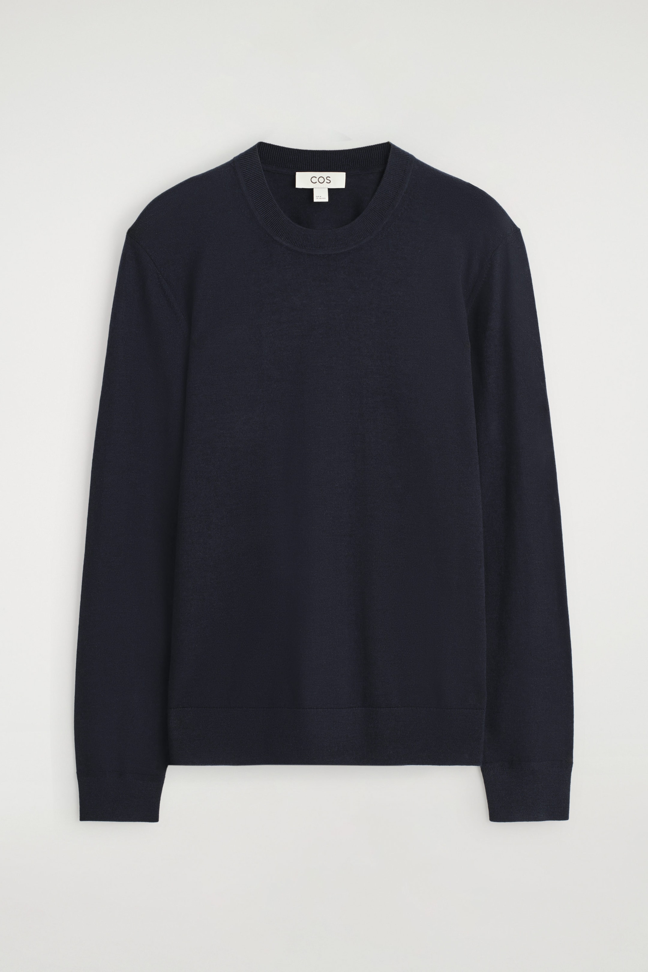 SLIM MERINO WOOL CREW-NECK SWEATER