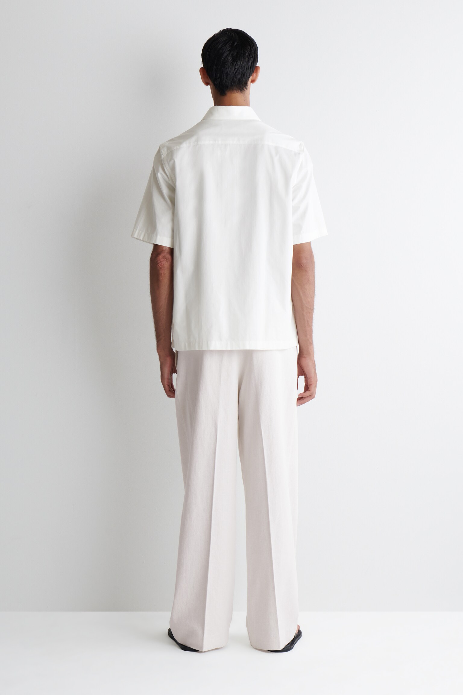 CAMISA DE MANGA CORTA RAYA DIPLOMÁTICA - BLANCO/RAYA DIPLOMÁTICA - 6