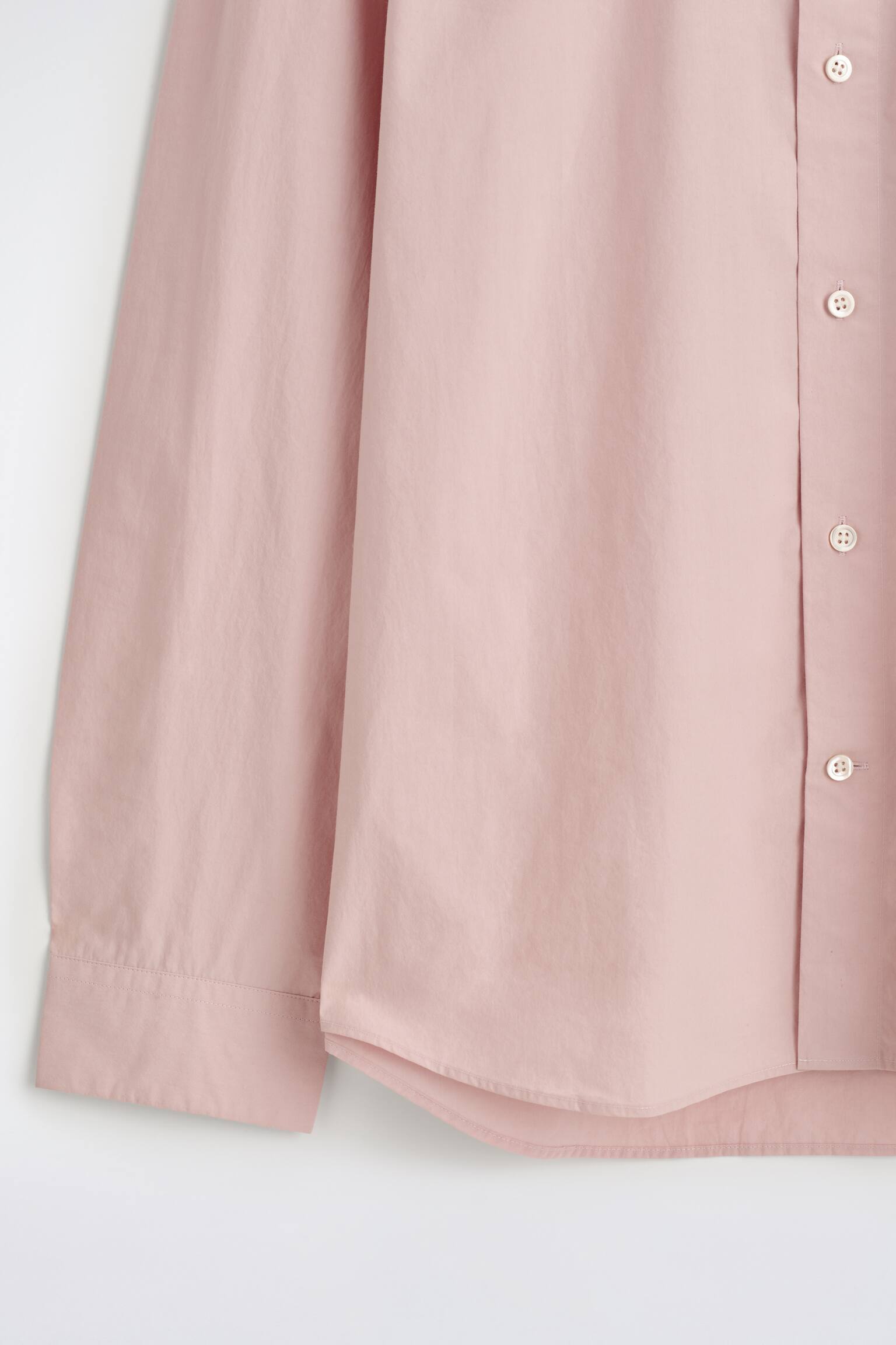 חולצת פימה-כותנה רגילה - LIGHT PINK/בז' - 6