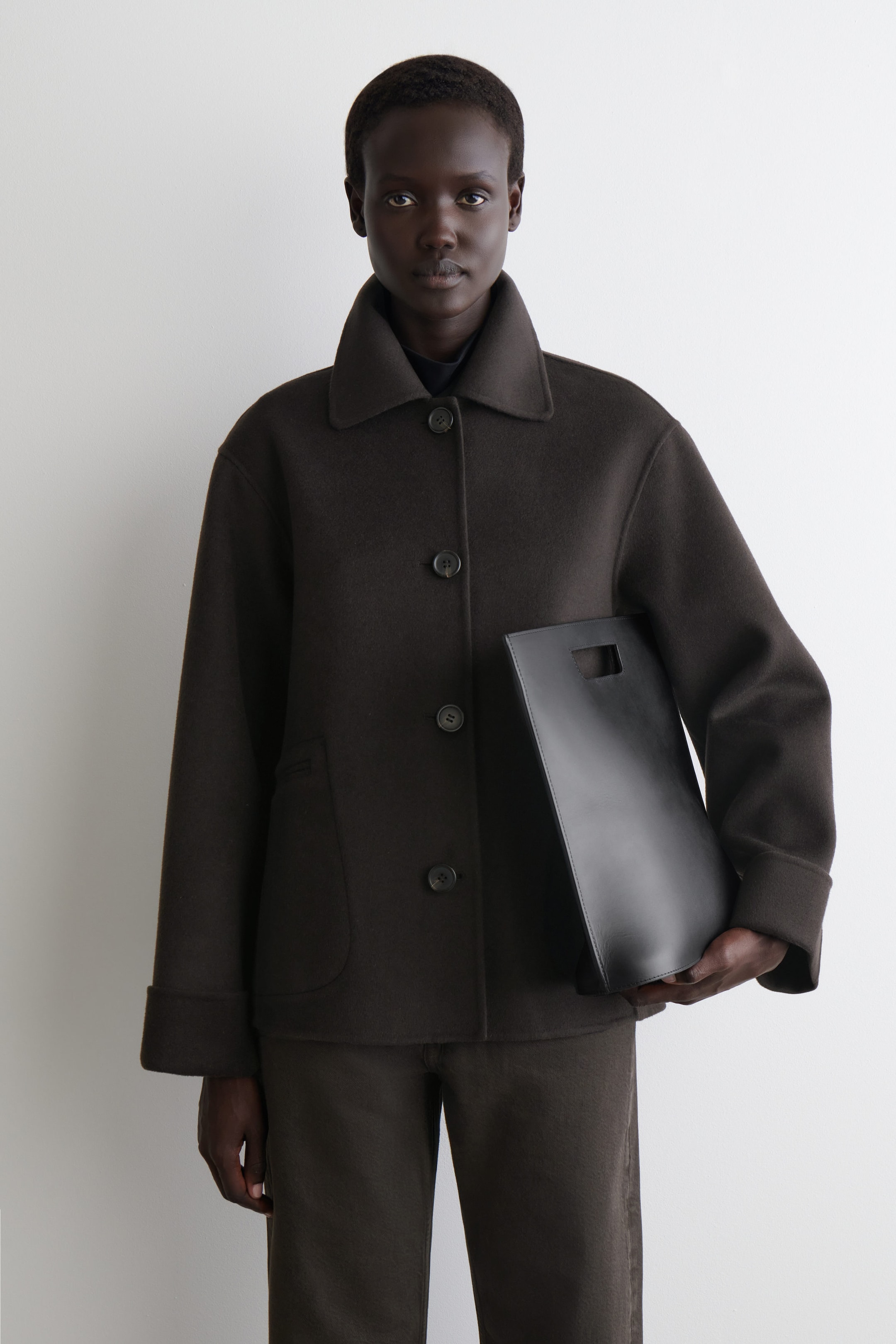 DOUBLE-FACED WOOL JACKET