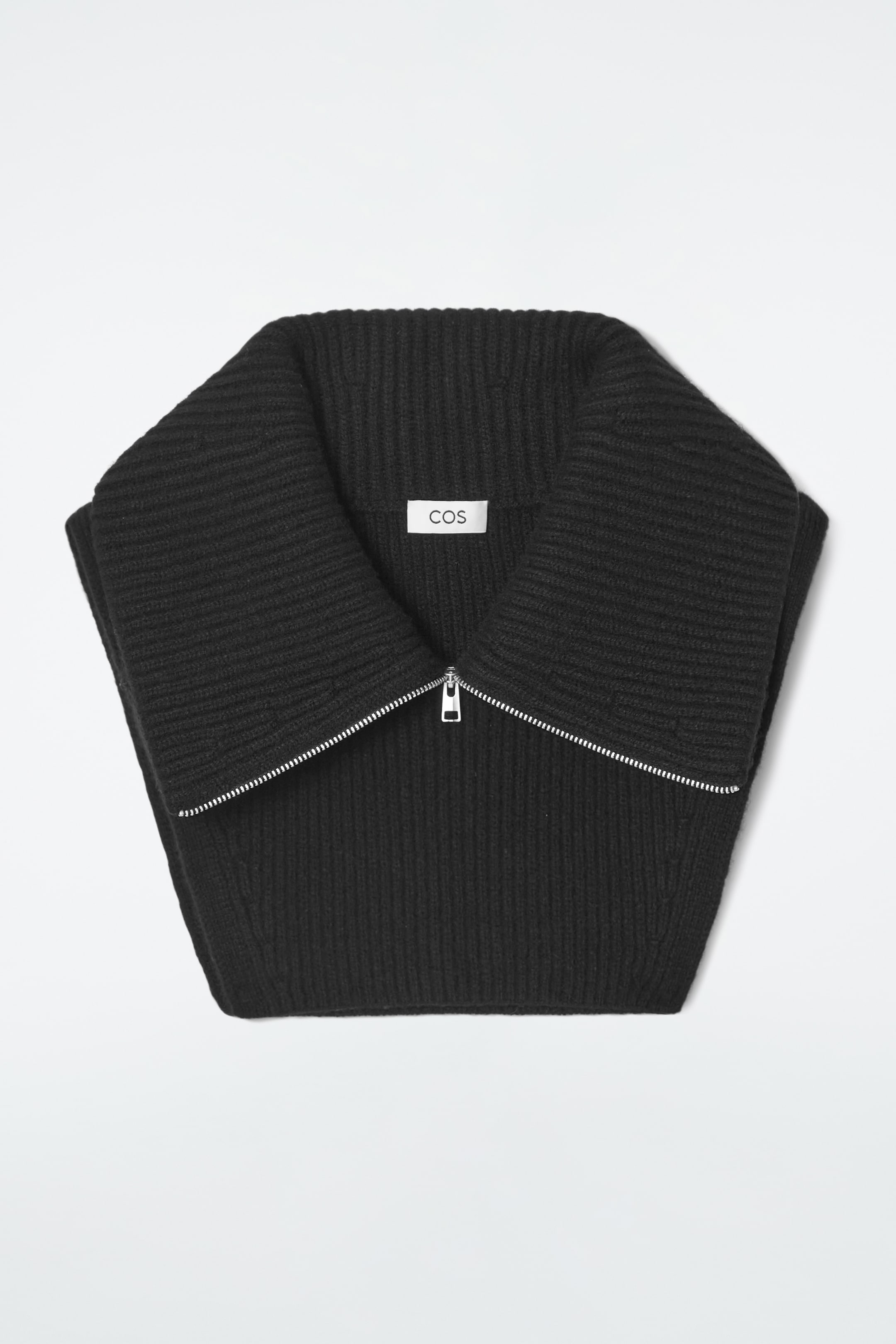 View larger image: RIBBED WOOL COLLAR - BLACK - Ladies | H&M GB 1