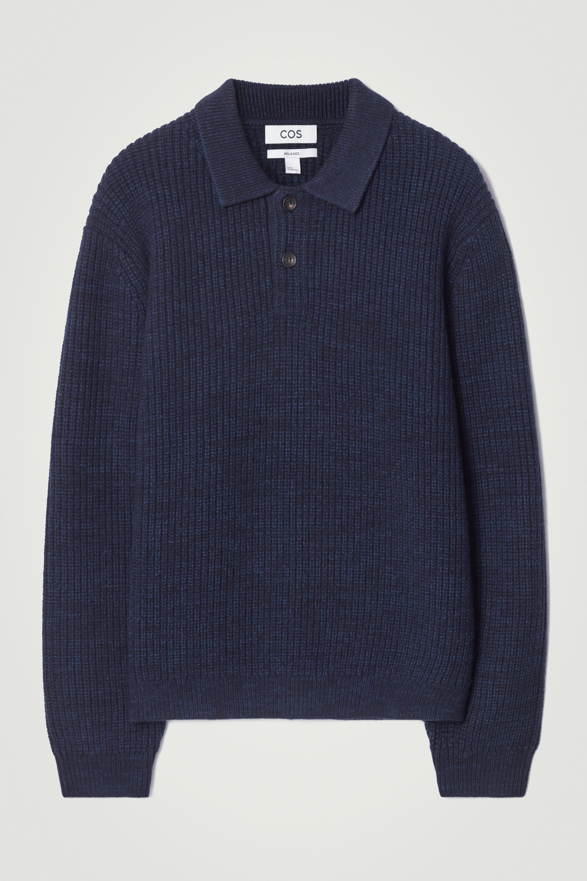 p　HARD TWIST MERINO KNIT BIG POLO Men's Polos - Buck Mason- Modern American Classics