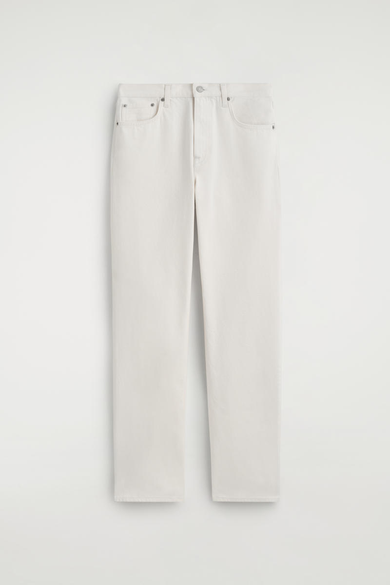 Chord Straight-Leg Jeans