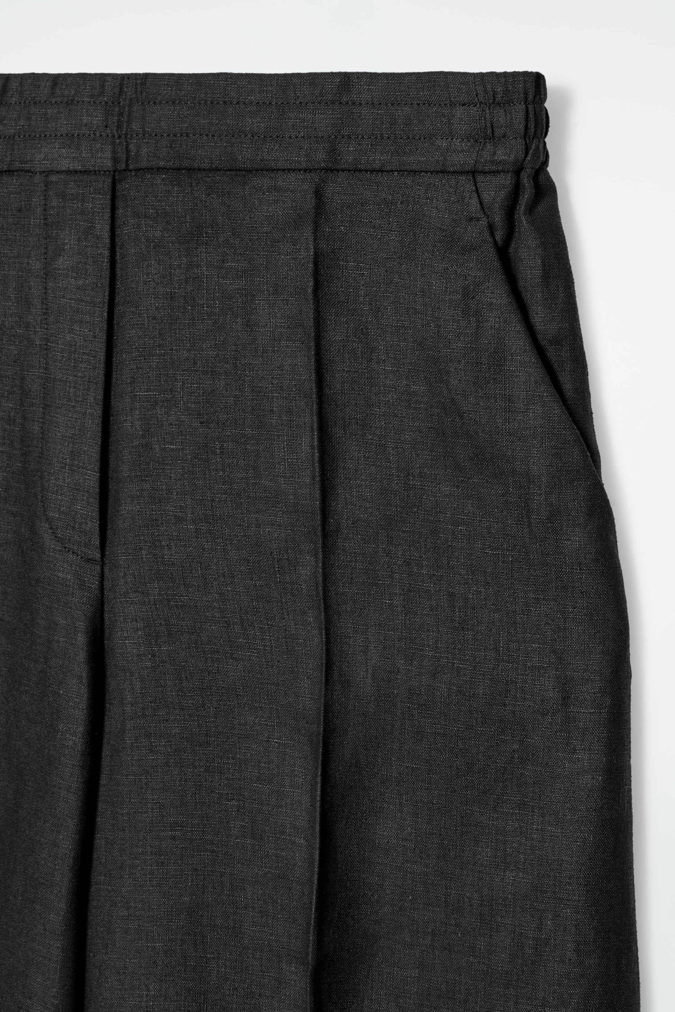 Ingrandisci l'immagine: LINEN CULOTTES - BLACK - DONNA | H&M CH 7