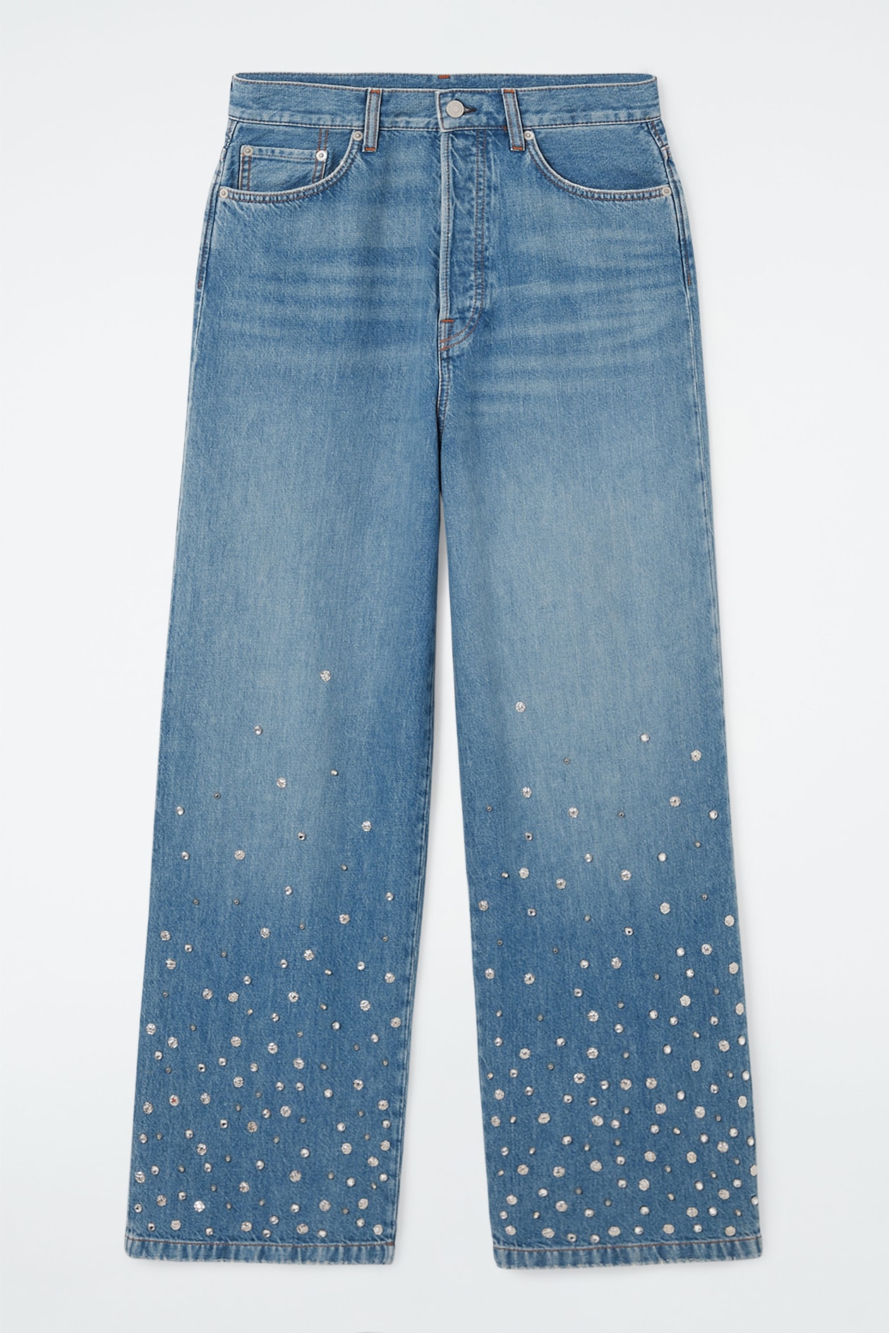 EMBELLISHED RELAXED JEANS