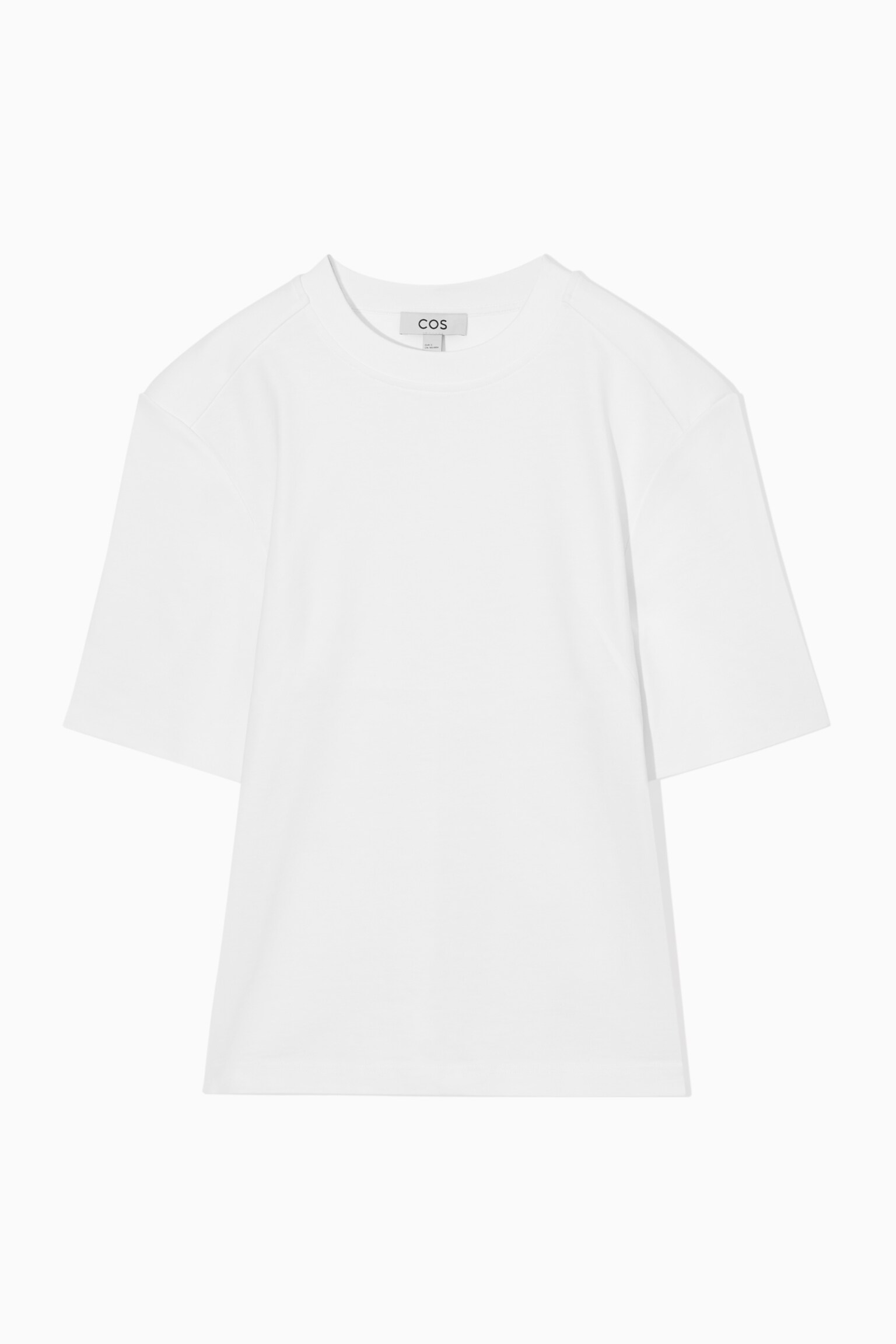 T-SHIRT CINTRÉ SLIM - BLANC