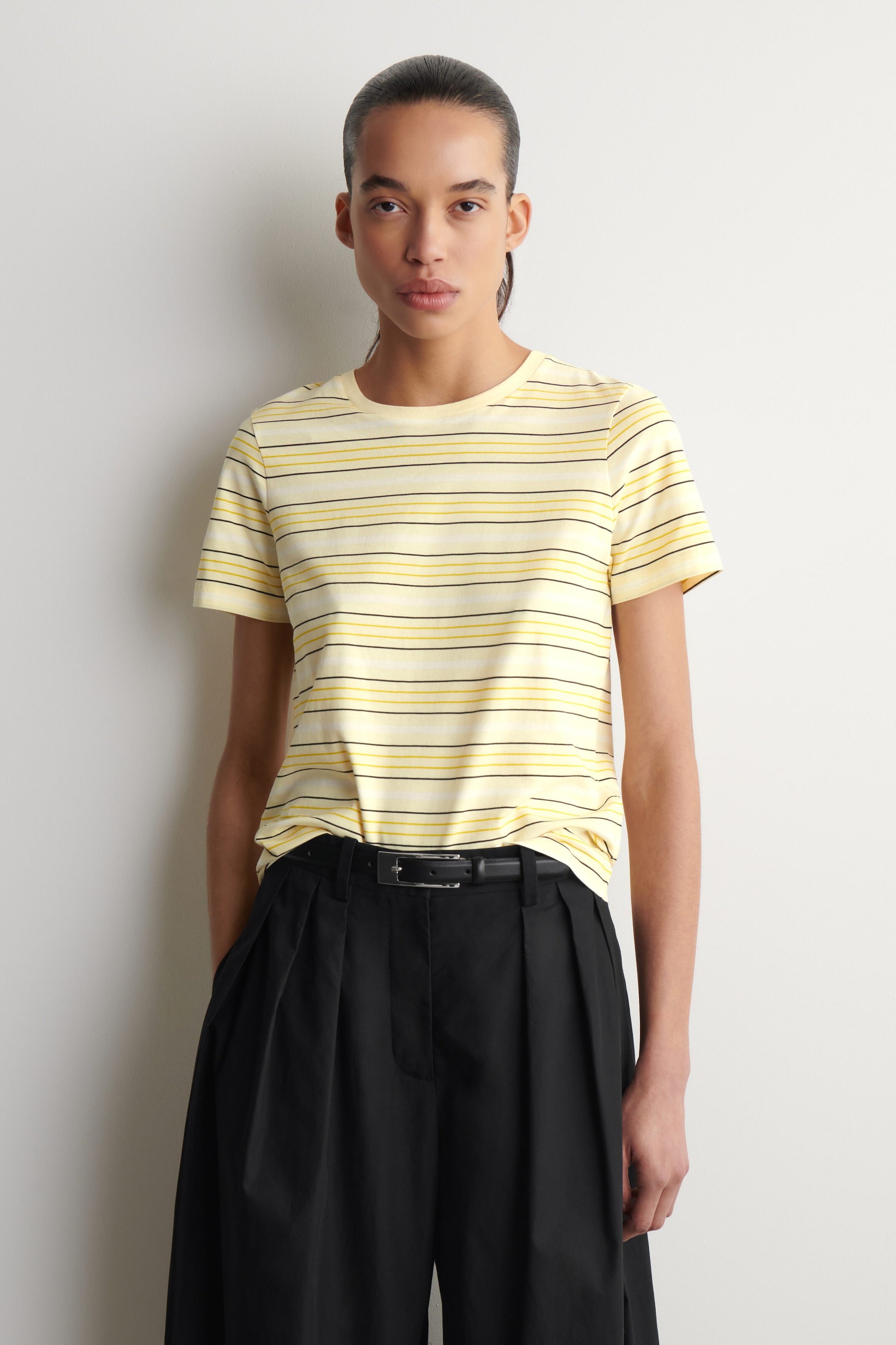 COTTON CREW-NECK T-SHIRT