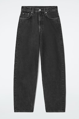 BAY BARREL-LEG JEANS — BLACK 2