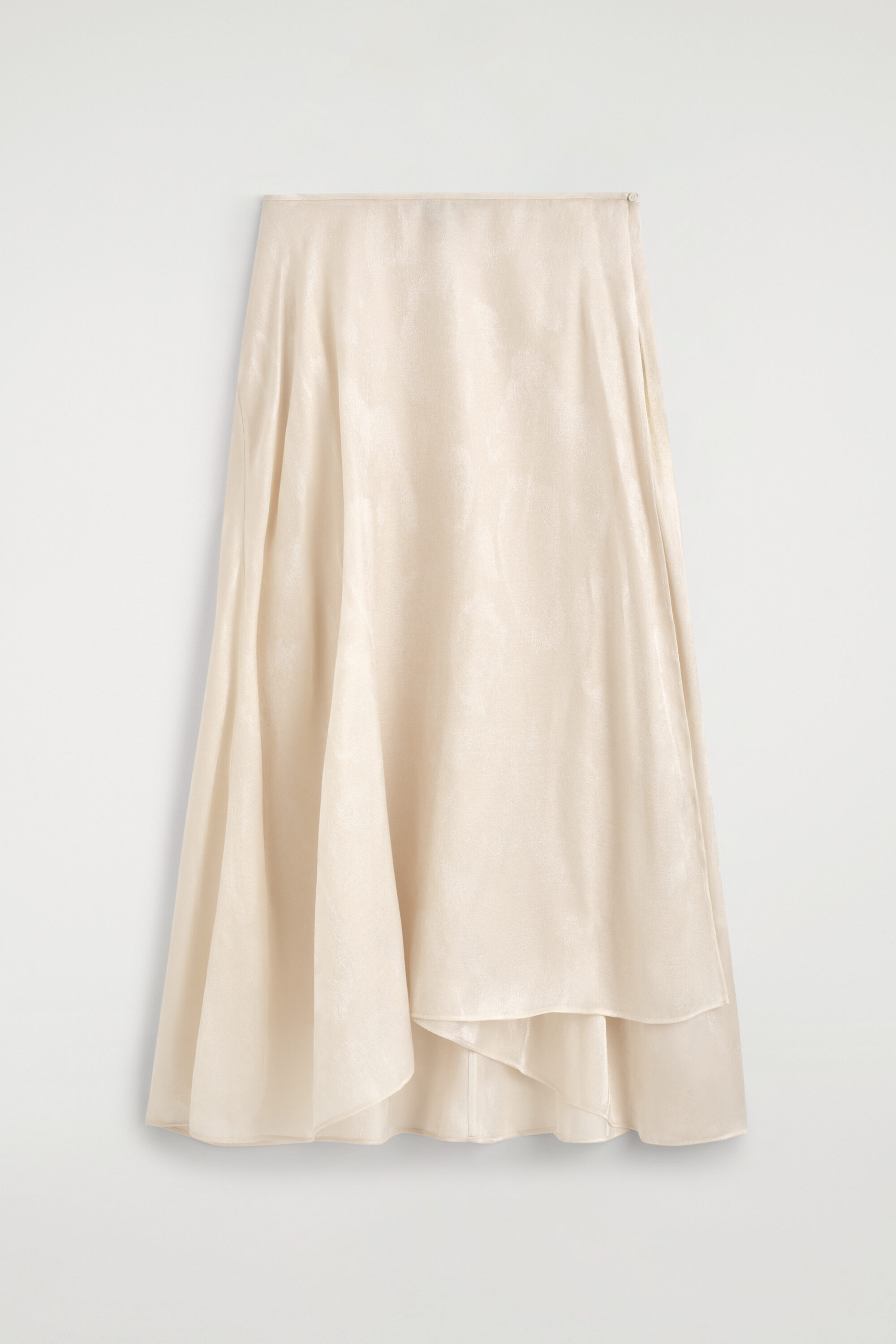 Jacquard Handkerchief Midi Skirt
