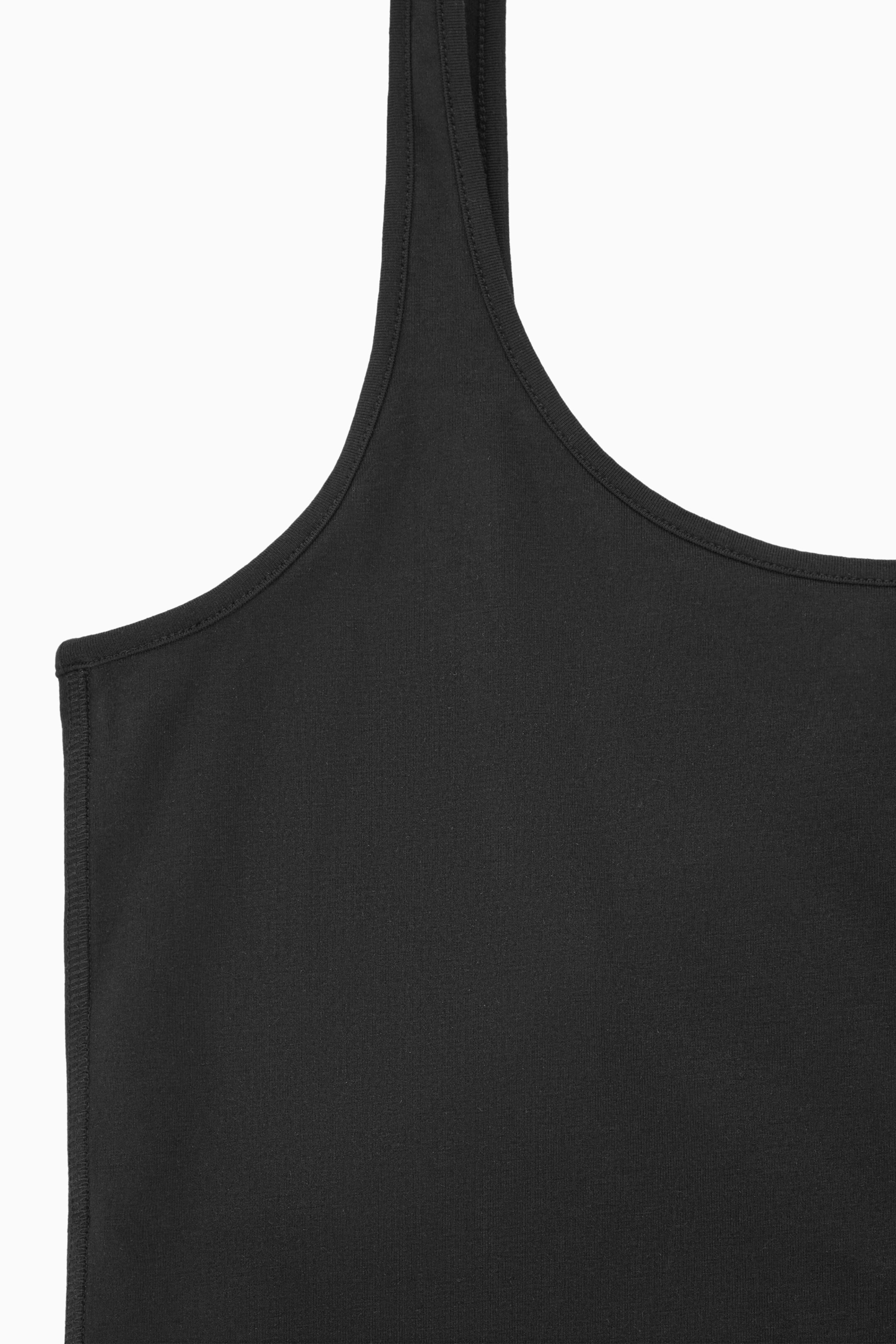 View larger image: SCOOP-NECK TANK TOP - BLACK - Ladies | H&M GB 2