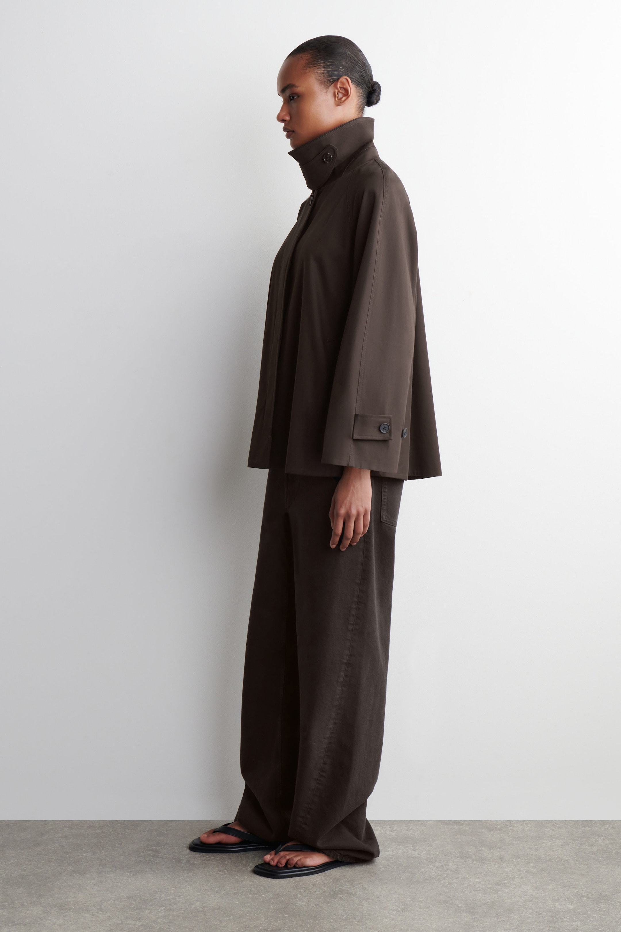 A-LINE TRENCH COAT