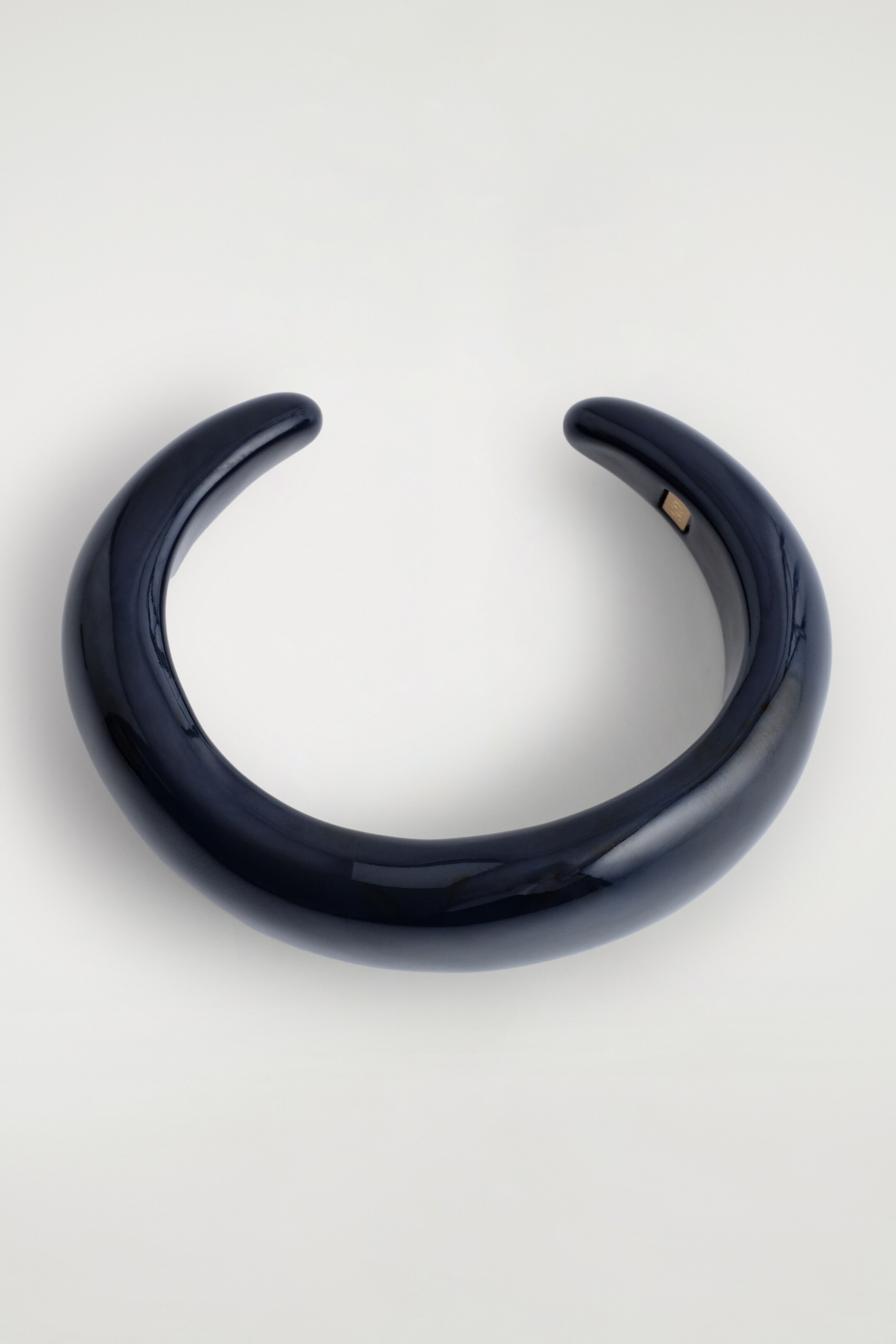 Visualizza immagine più grande: BRACCIALE RIGIDO CURVO CHUNKY - BLU SCURO - DONNA | H&M IT 3