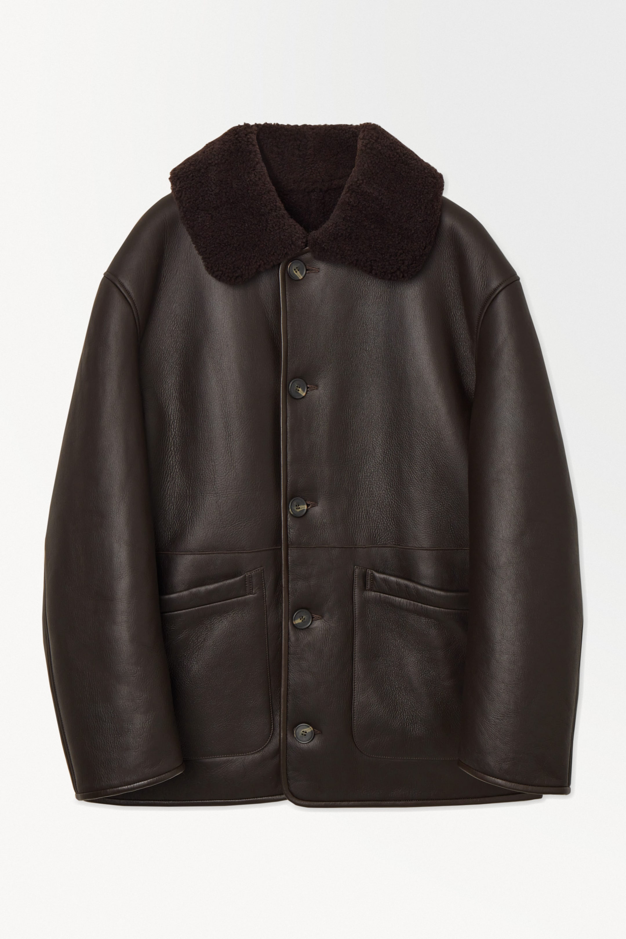THE REVERSIBLE SHEARLING AVIATOR JACKET
