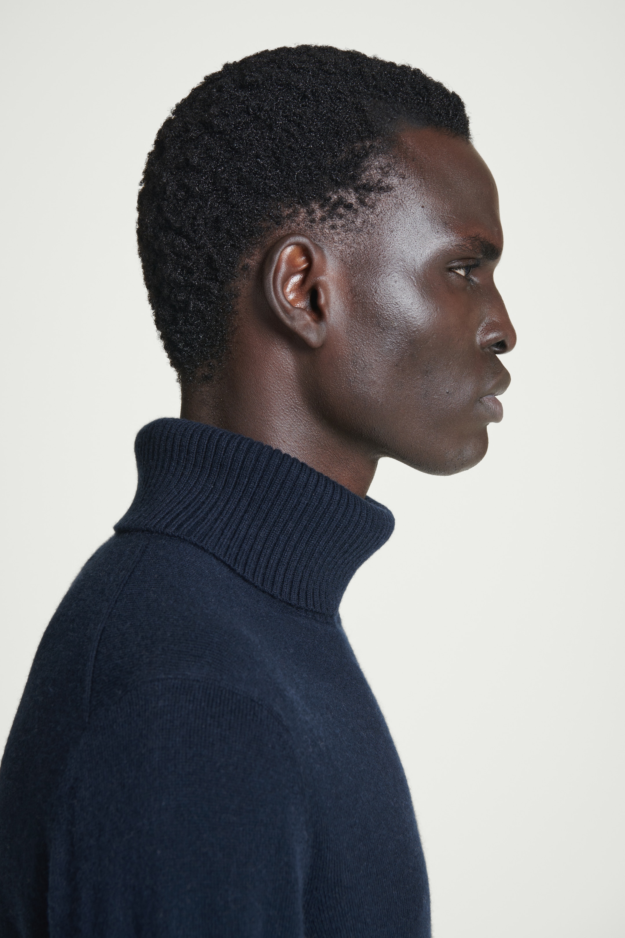Grotere afbeelding bekijken: WOOL-CASHMERE ROLL-NECK JUMPER - NAVY - HEREN | H&M NL 6
