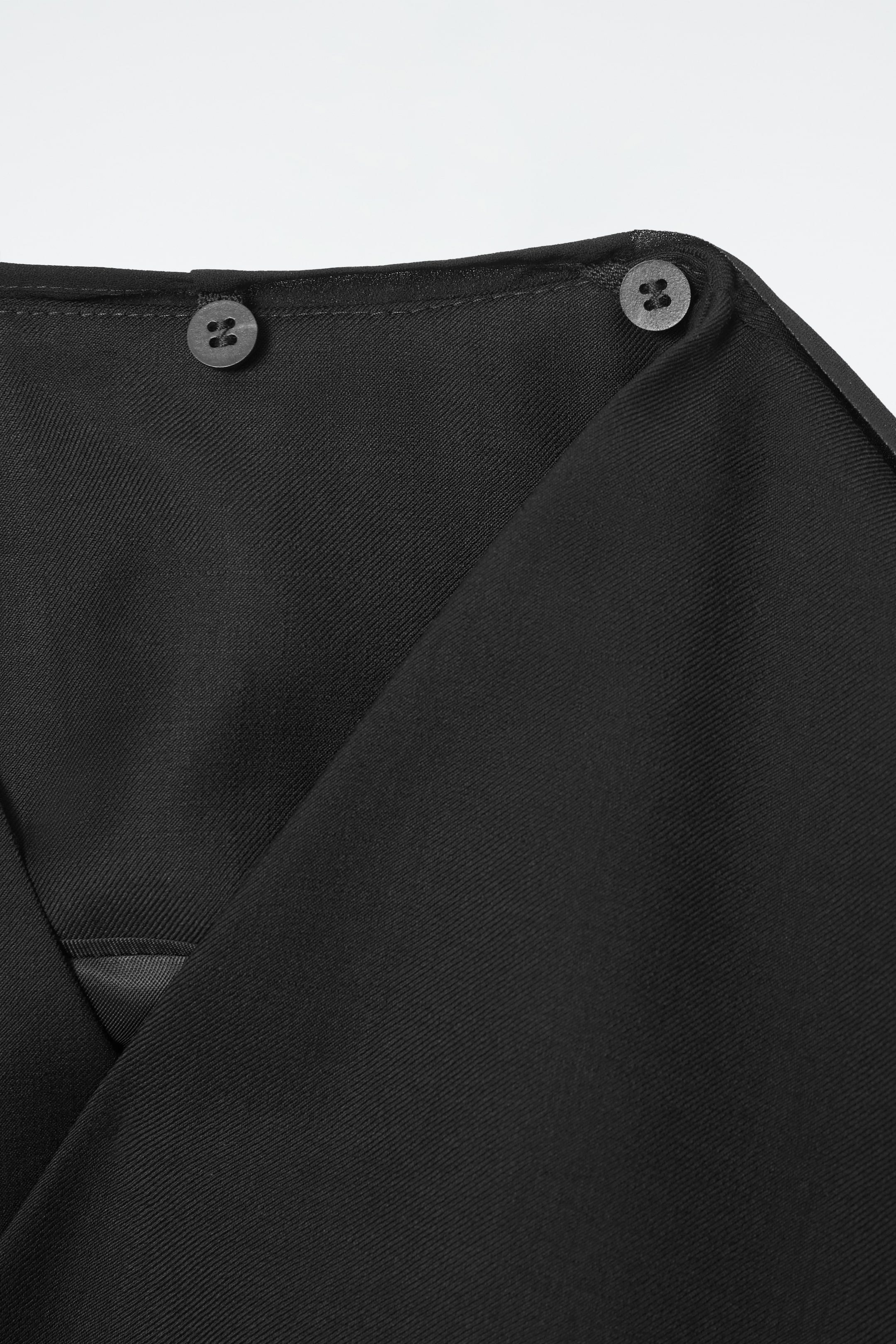 Grösseres Bild ansehen: WOLLBLAZER MIT SCHALDETAIL - SCHWARZ - DAMEN | H&M CH 9
