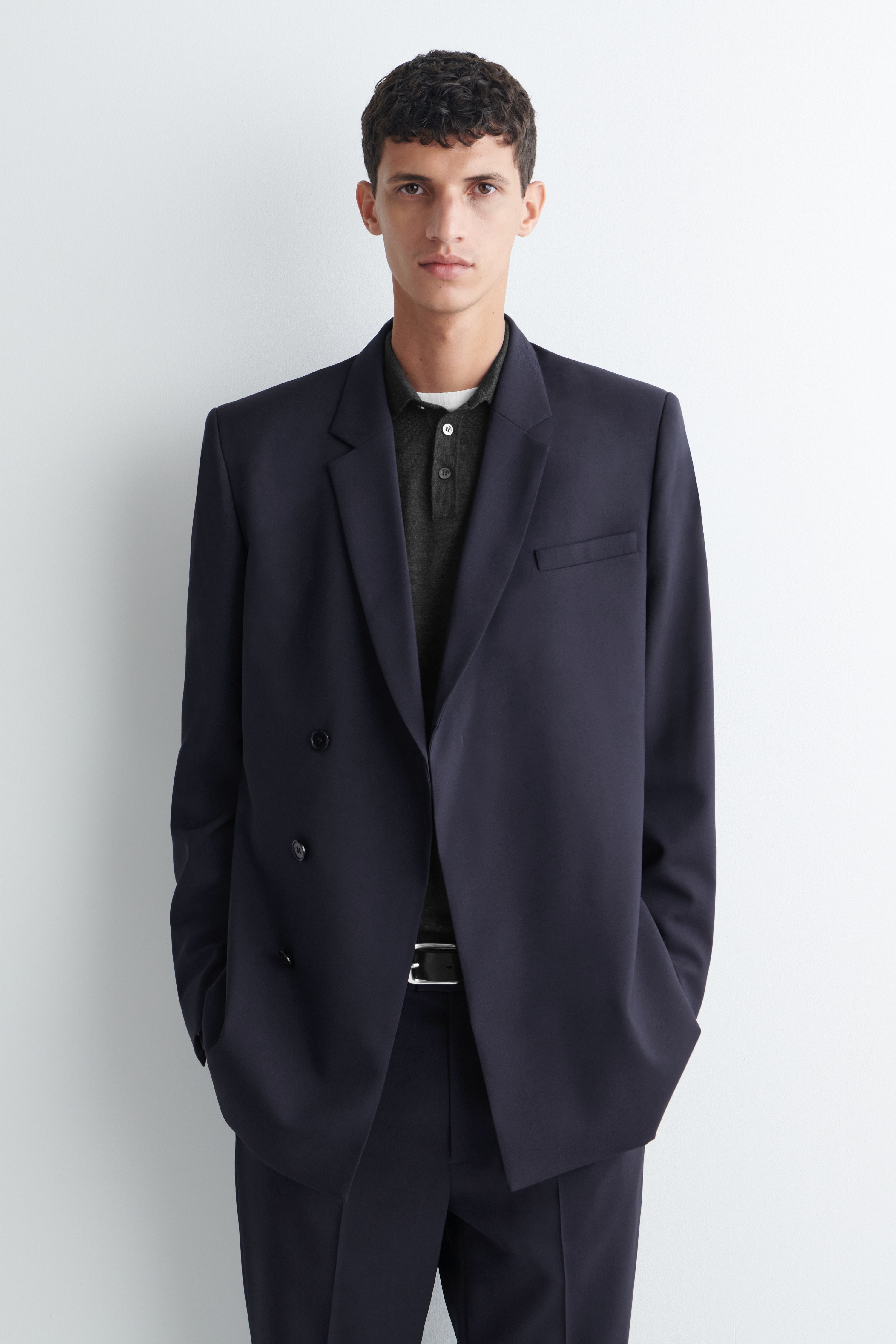 BLAZER DOPPIOPETTO SLIM IN LANA