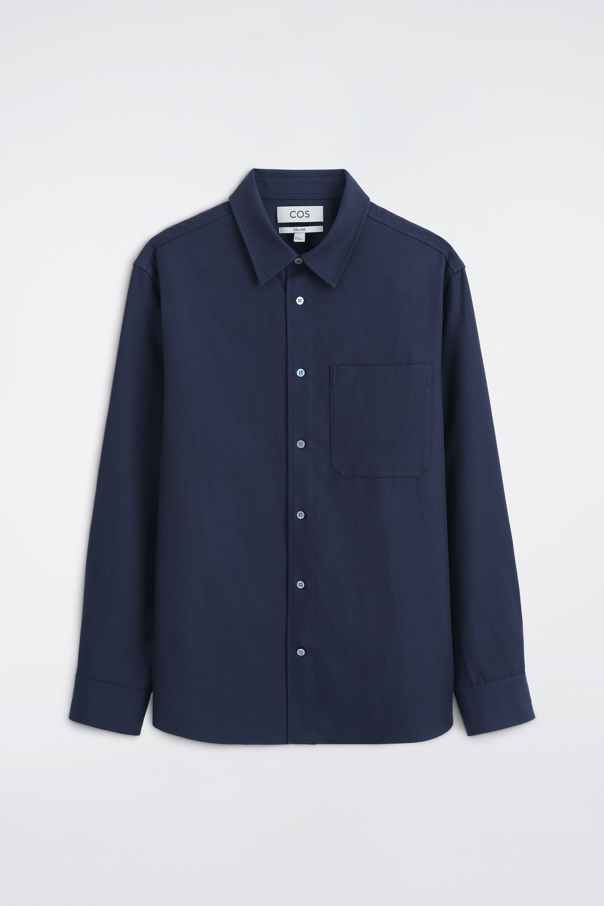 RELAXT TWILL OVERHEMD