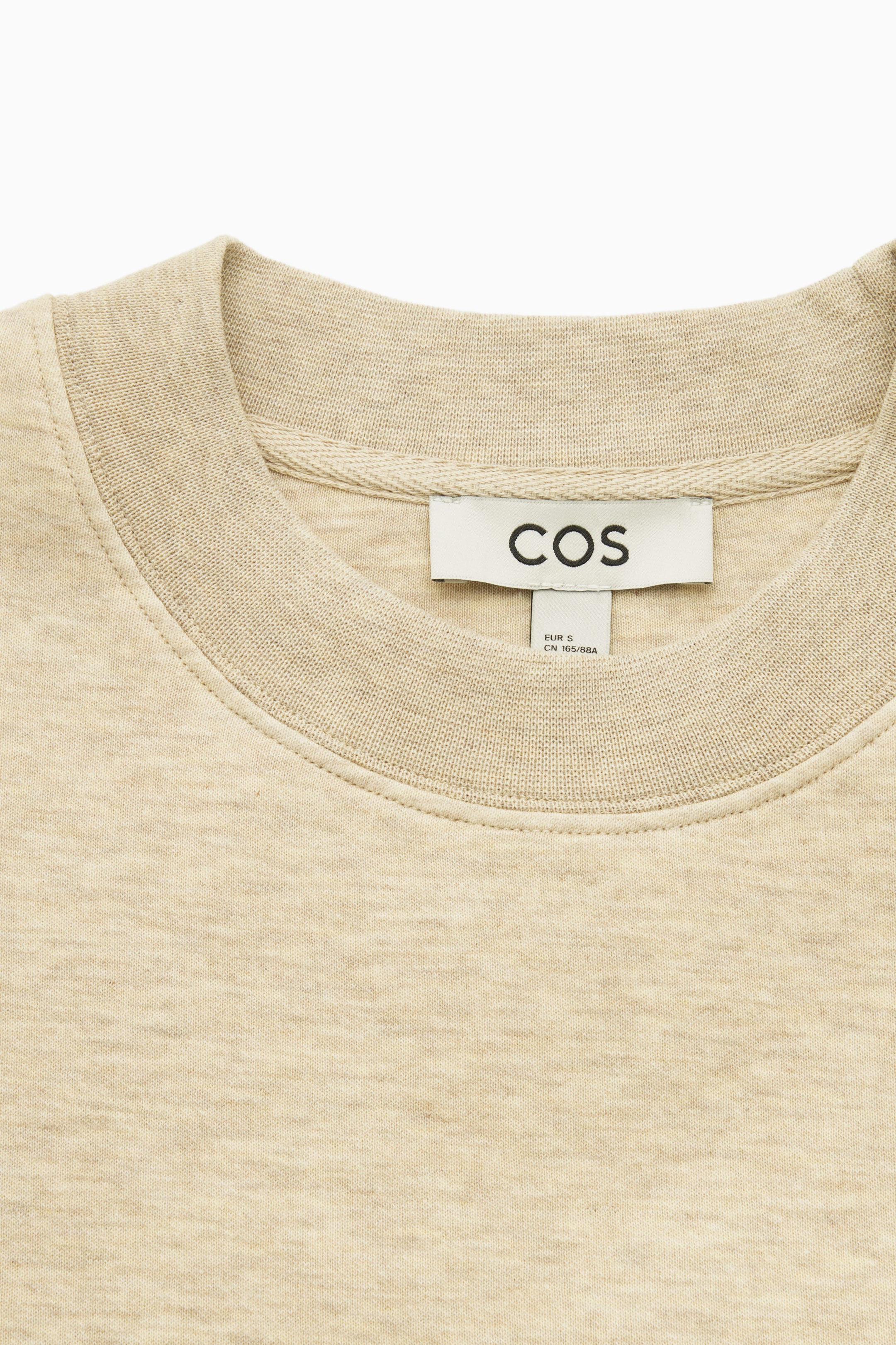 OVERSIZED JERSEY SWEATSHIRT