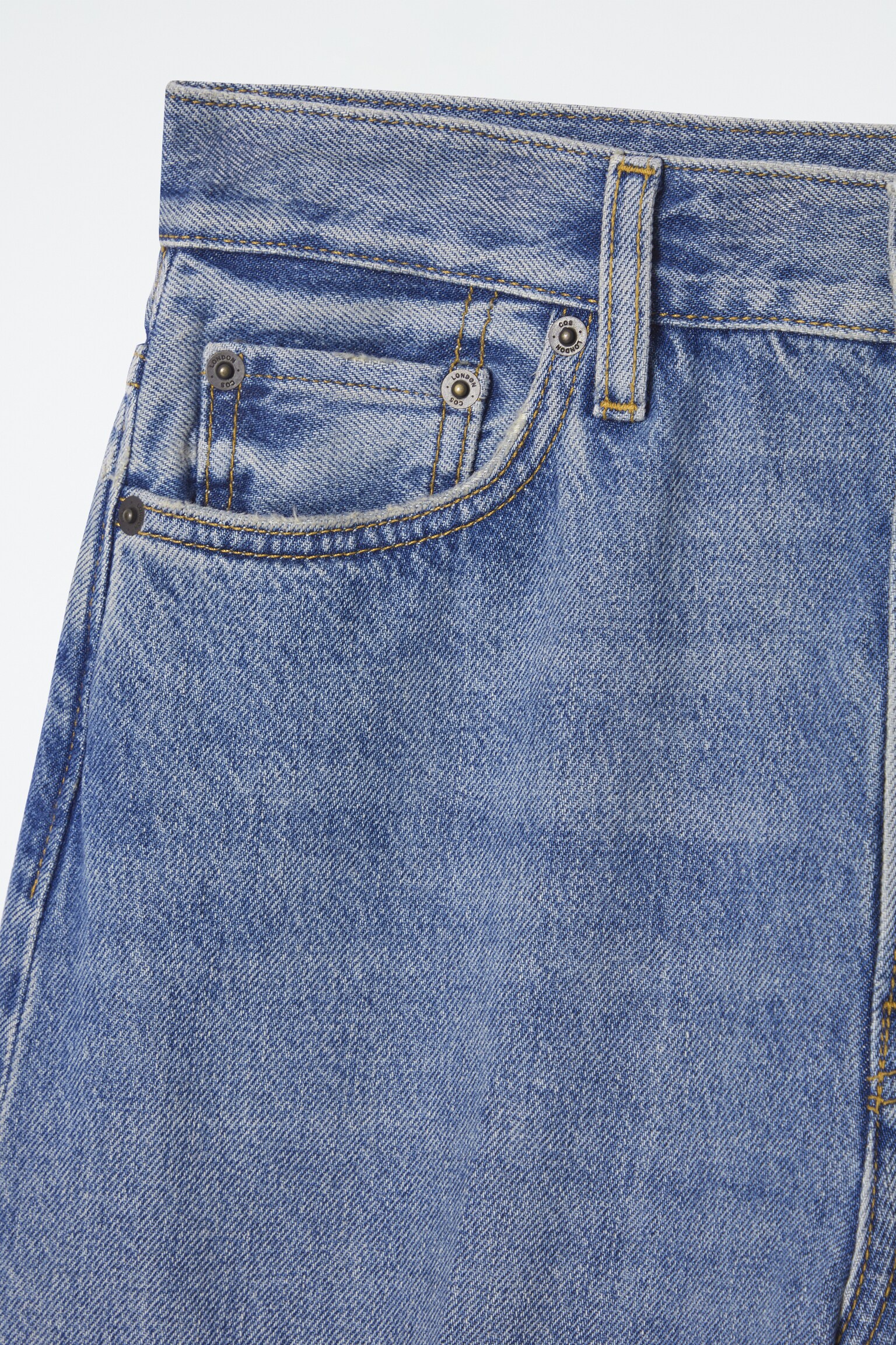 JEAN LARGE TIDE - BLEU MOYEN/BLEU POUDRÉ/NOIR DÉLAVÉ/GRIS/BLEU MOYEN/NOIR/ÉCRU - 2