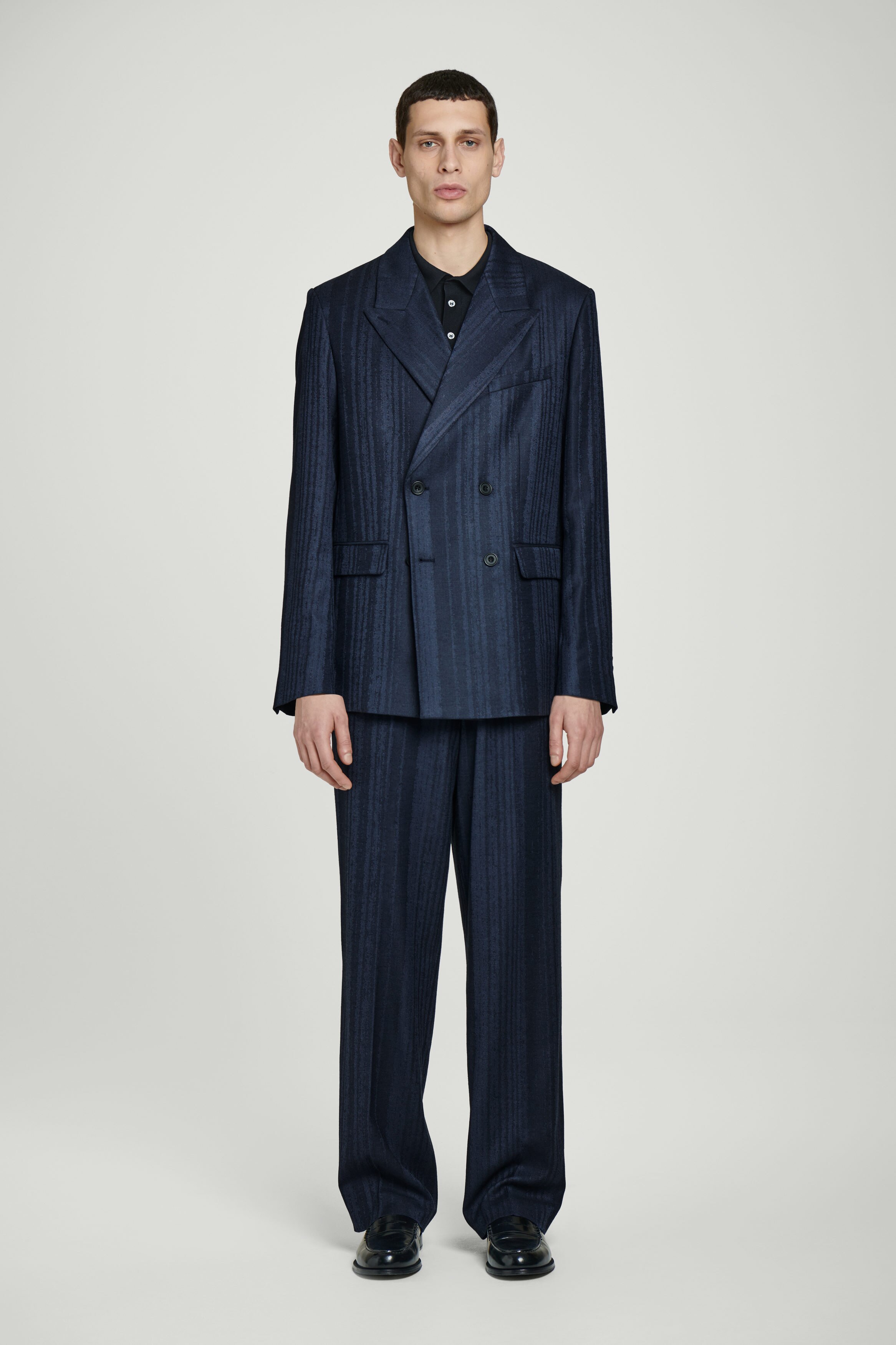 LIDNM DOUBLE JACQUARD JACKET・TROUSERS LIDNM（リドム）の「DOUBLE JACQUARD JACKET（テーラード