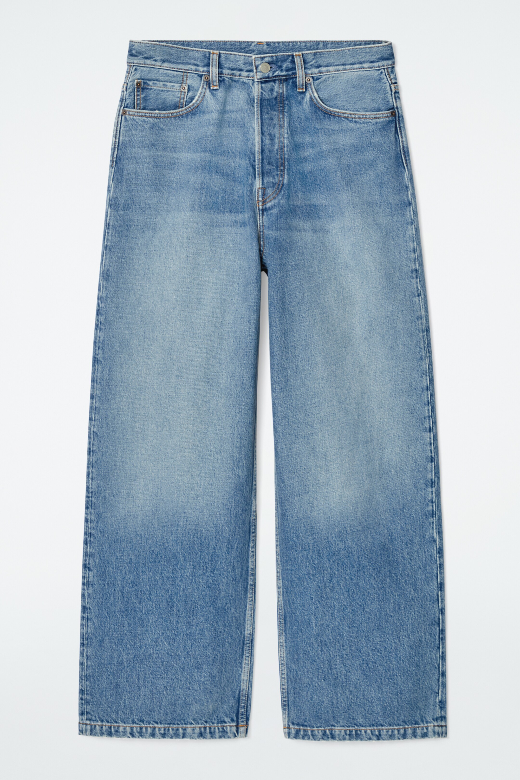 Ver imagen más grande: VAQUEROS PERNERAS ANCHAS VOLUME - AZUL VERDADERO - MUJER | H&M ES 6