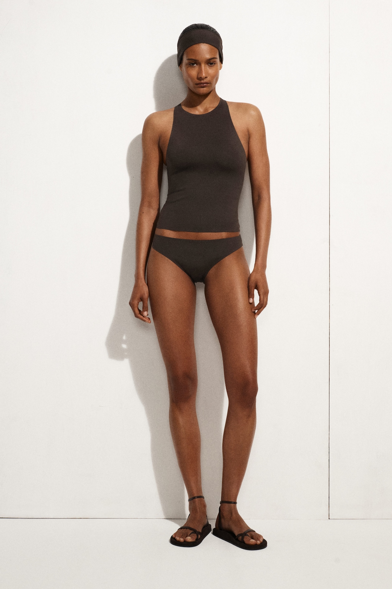 CLASSIC BIKINI BRIEFS — DARK BROWN