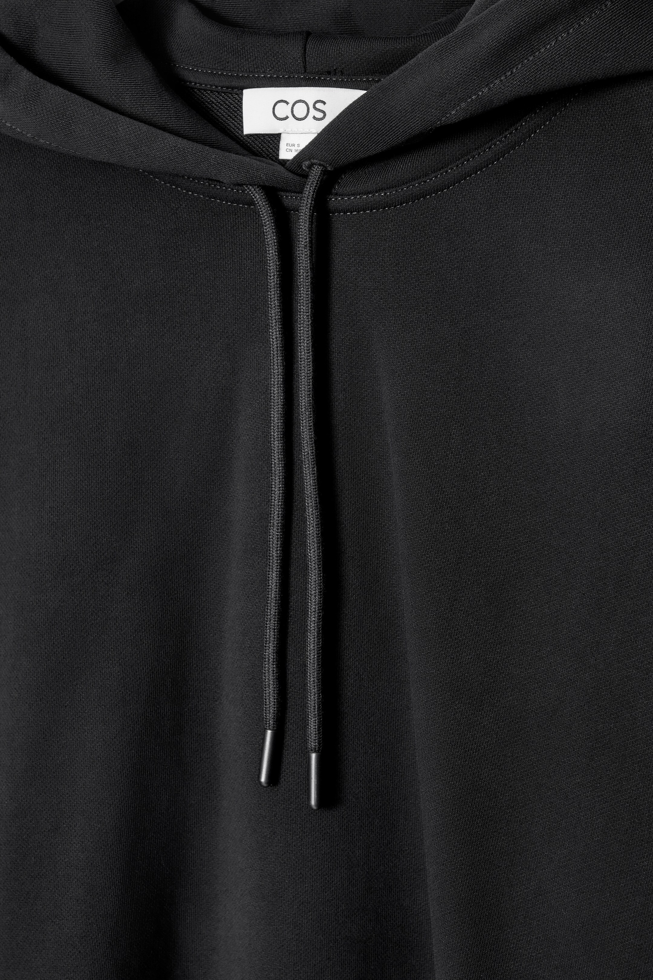 View larger image: RELAXED JERSEY HOODIE - BLACK - Ladies | H&M GB 2