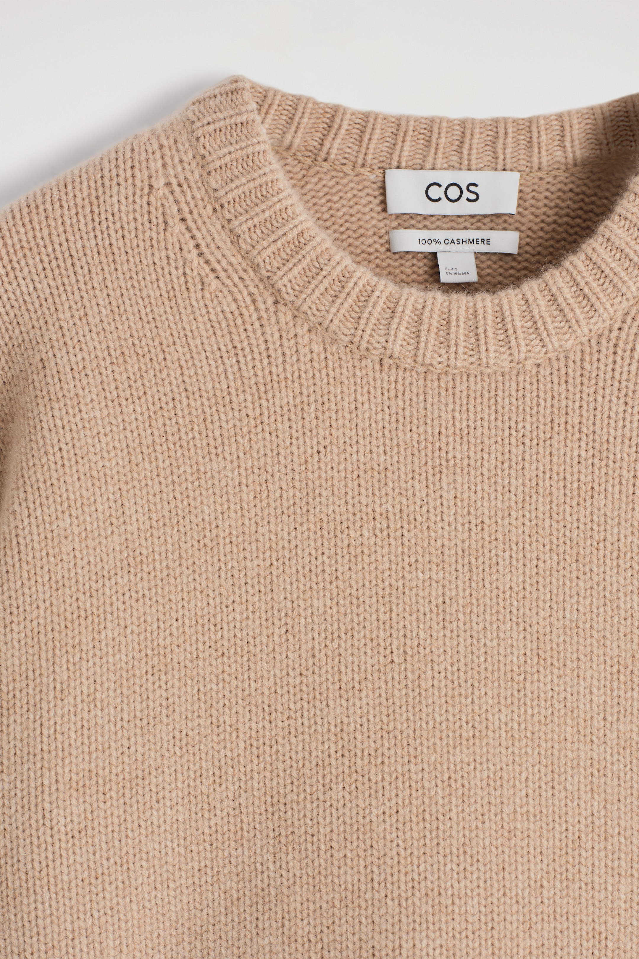CHUNKY CASHMERE SWEATER
