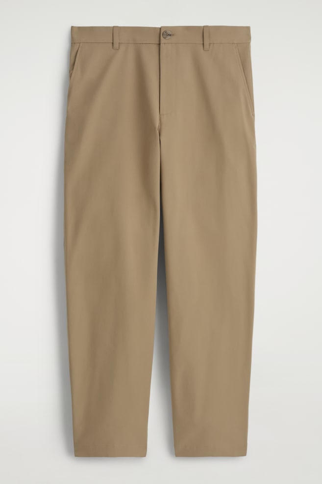 CHINOHOSE AUS BAUMWOLLE MIT GERADEM BEIN - BEIGE/SCHWARZ/BEIGE/NAVYBLAU - 1