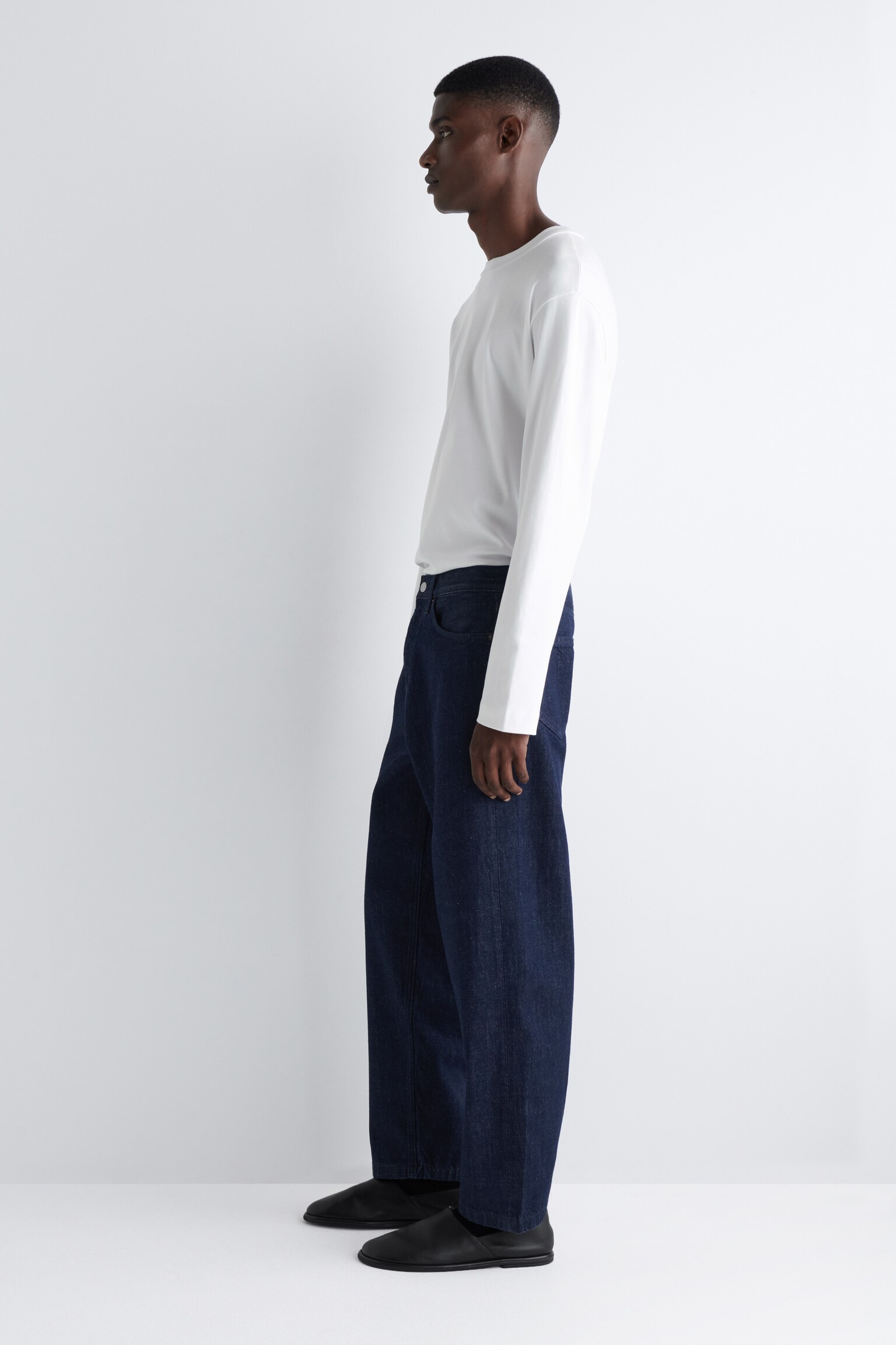 DOME STRAIGHT-LEG JEANS - DARK BLUE/DARK GREY/BLACK/BLACK/MOLE / HERRINGBONE/BEIGE - 3