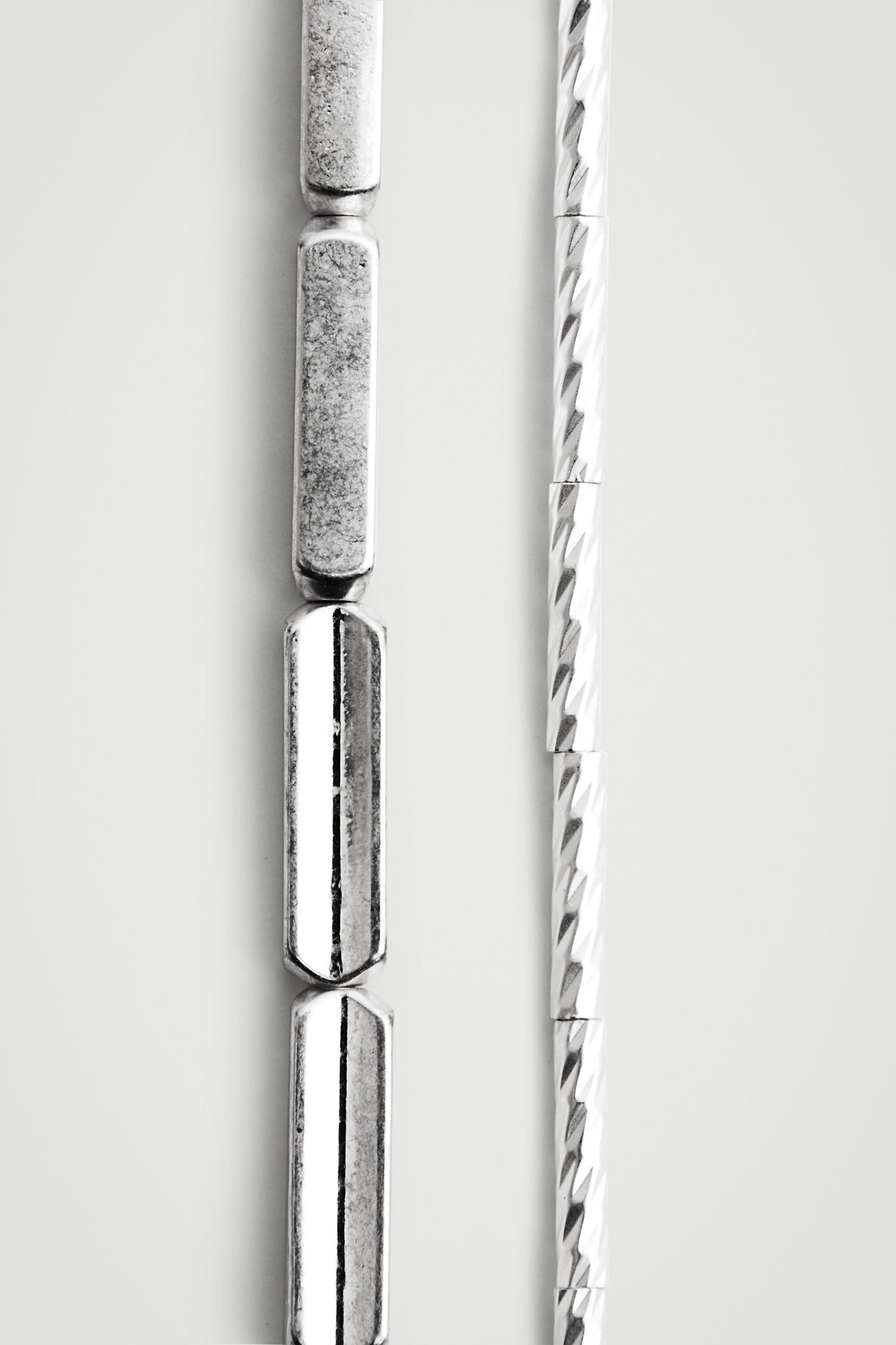 2-PACK CHAIN BRACELETS - SILVER | COS US