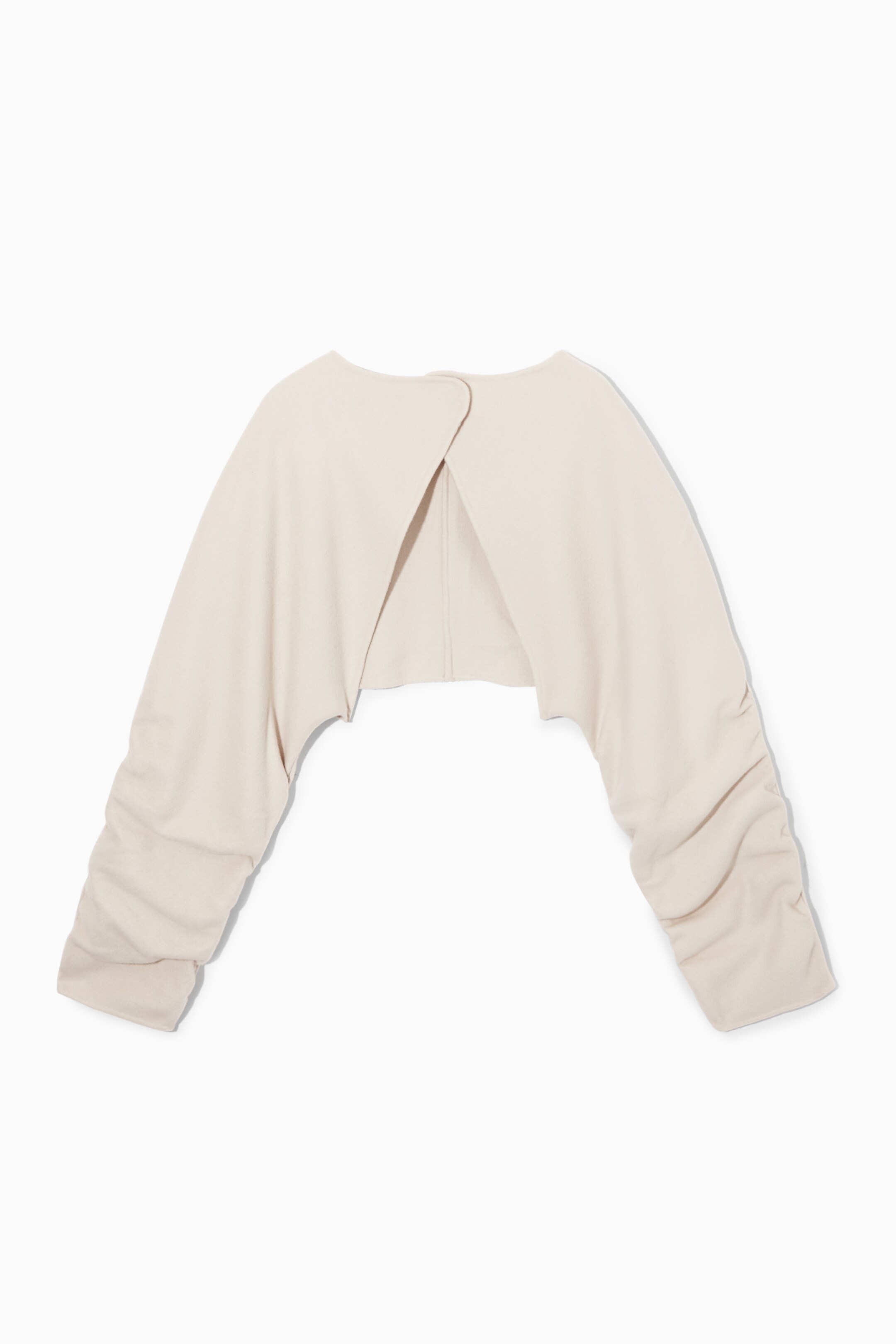 View larger image: OPEN-BACK WOOL BOLERO JACKET - CREAM - Ladies | H&M GB 1