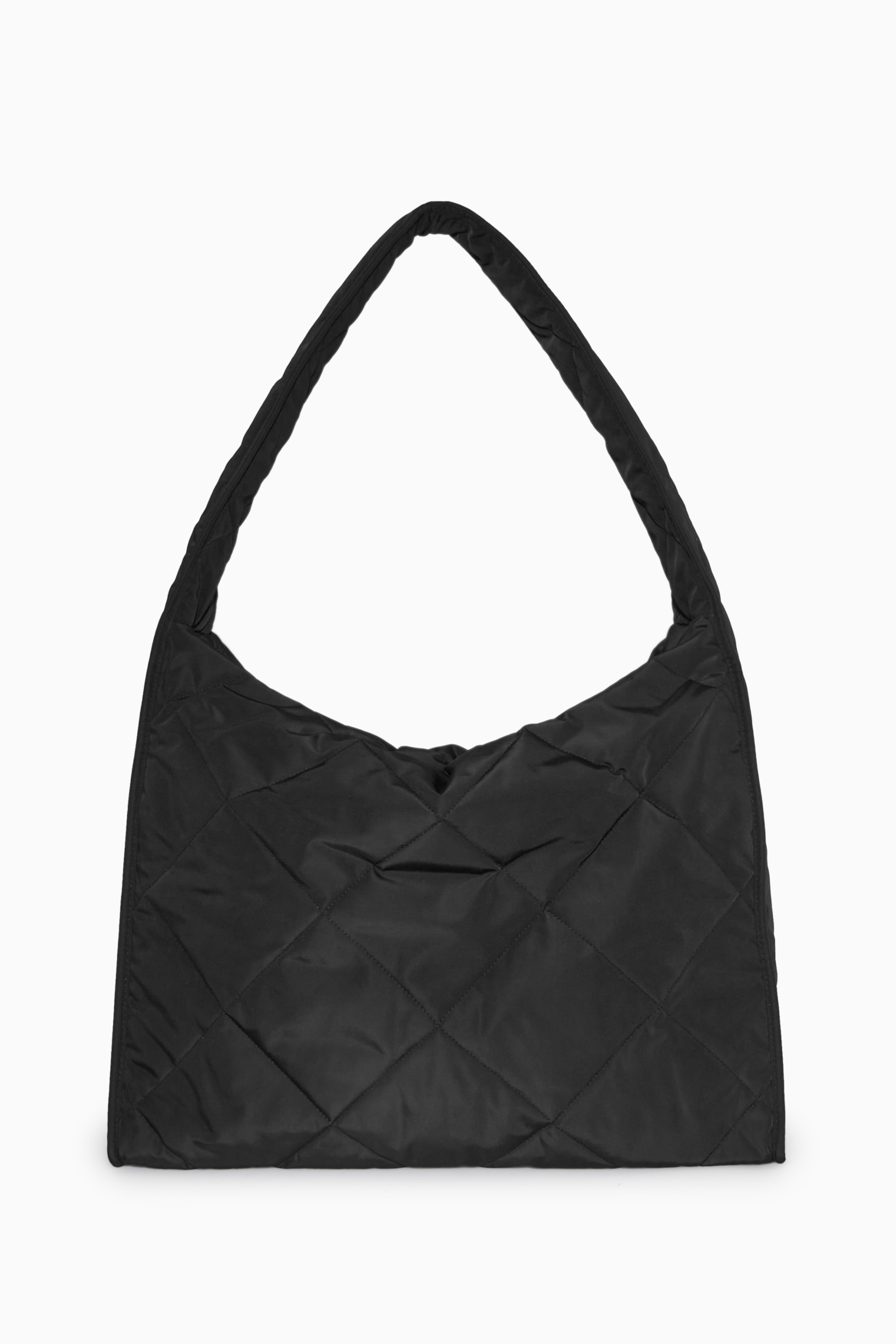 View larger image: OVERSIZED DIAMOND-QUILTED BAG - BLACK - Ladies | H&M GB 1