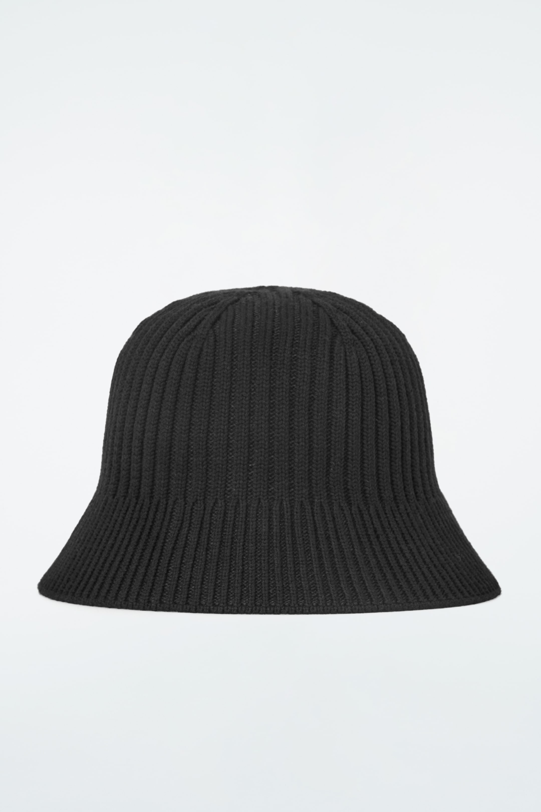 View larger image: RIBBED-KNIT BUCKET HAT - BLACK - Ladies | H&M GB 1