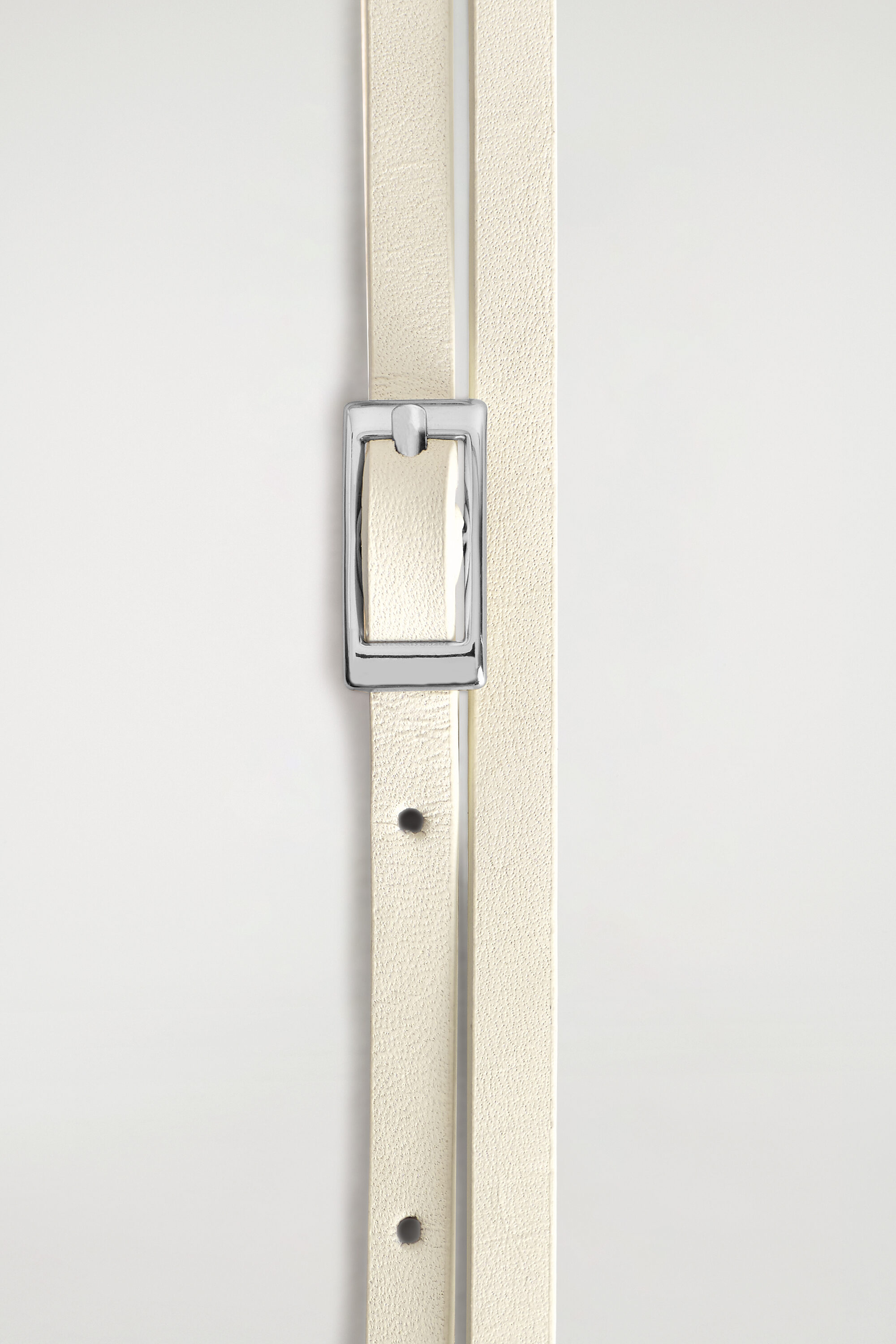 SKINNY DOUBLE-WRAP LEATHER BELT - thumbnail 2